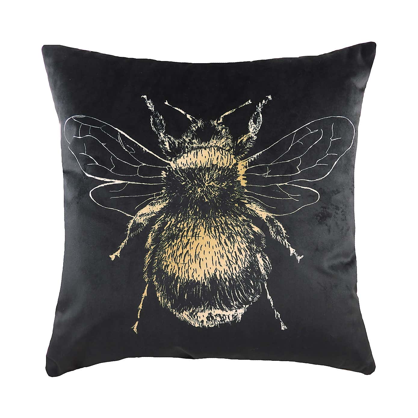 Gold Bee Cushion