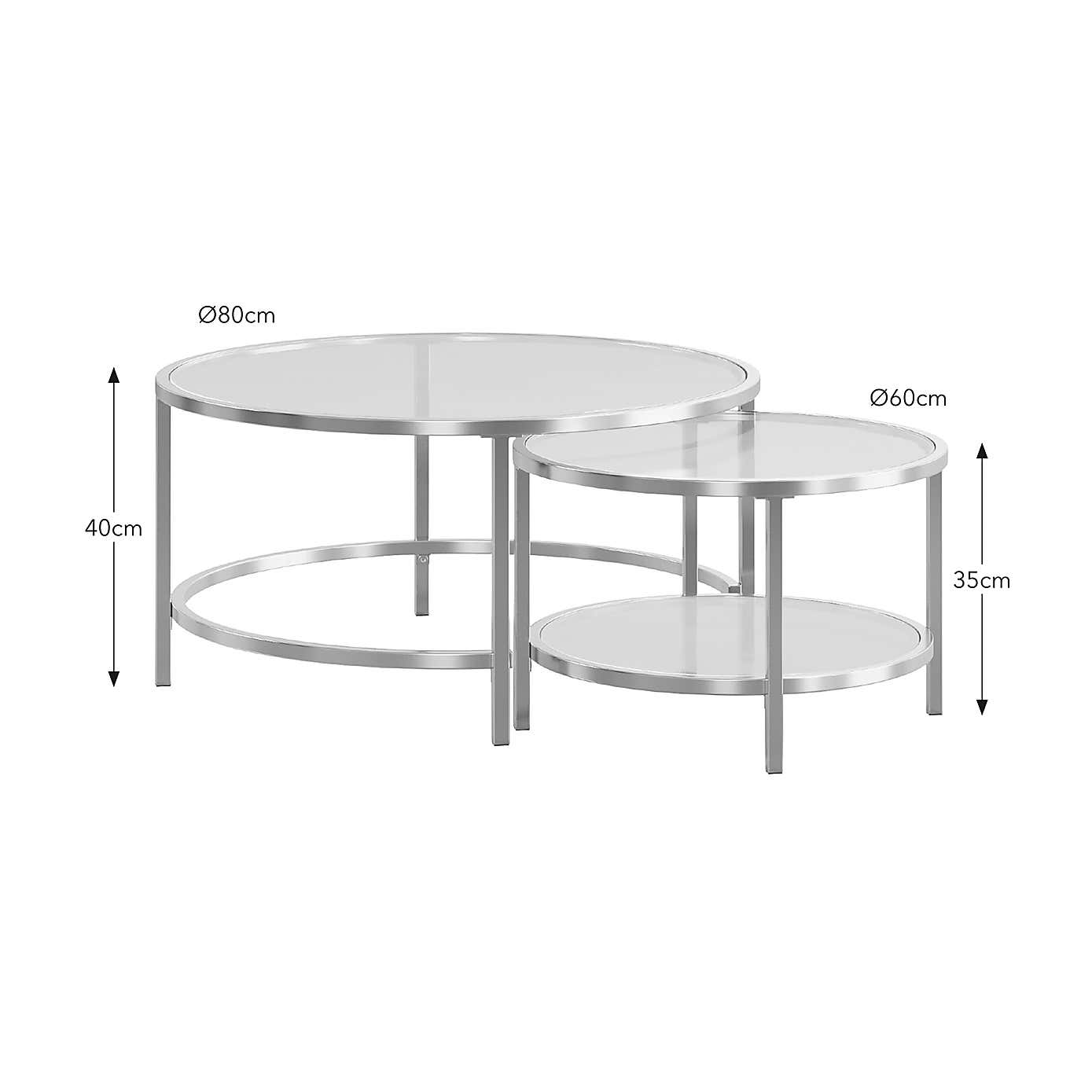 Sofia Coffee Nest of Tables