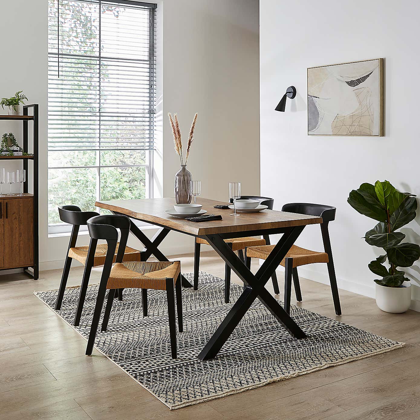 Ezra Extending Dining Table, 160 x 200cm