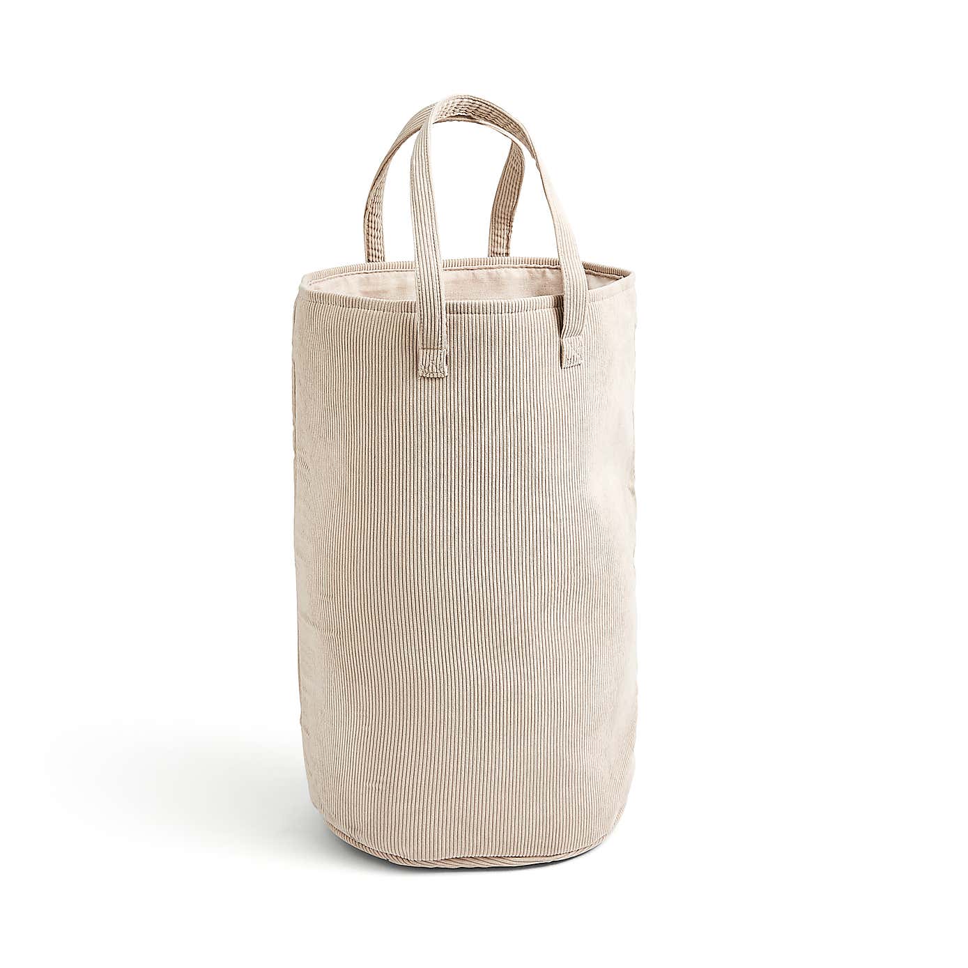 Corduroy 60L Fabric Laundry Bag