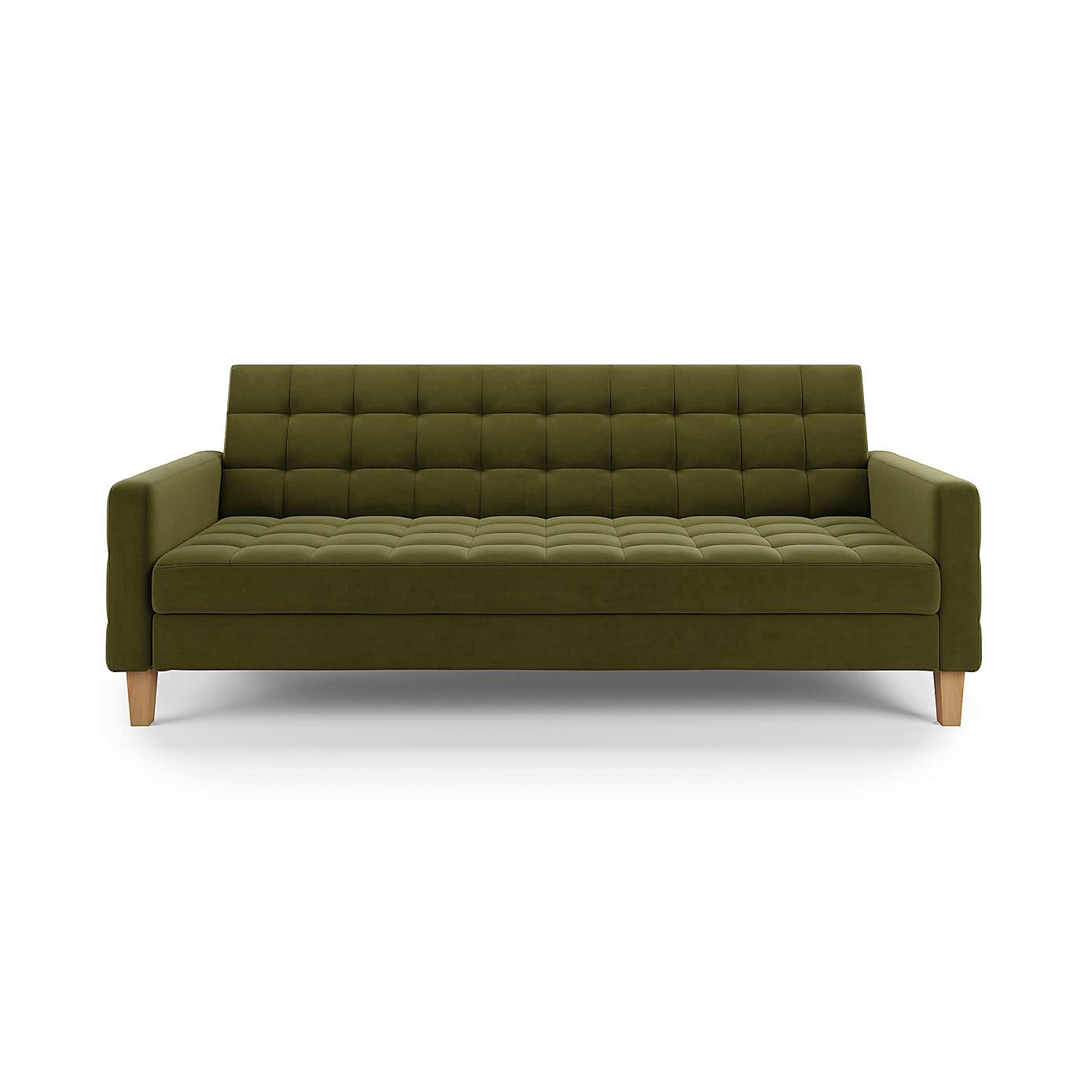 Harlow Velvet Storage Double Sofa Bed