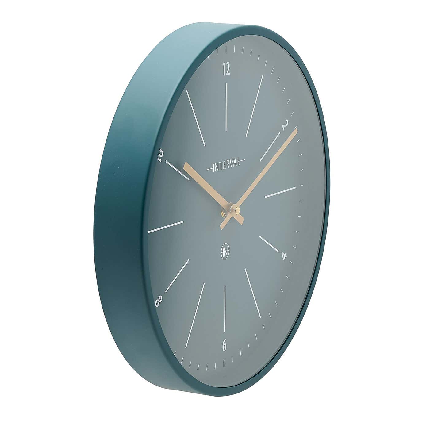 Interval Metal Wall Clock