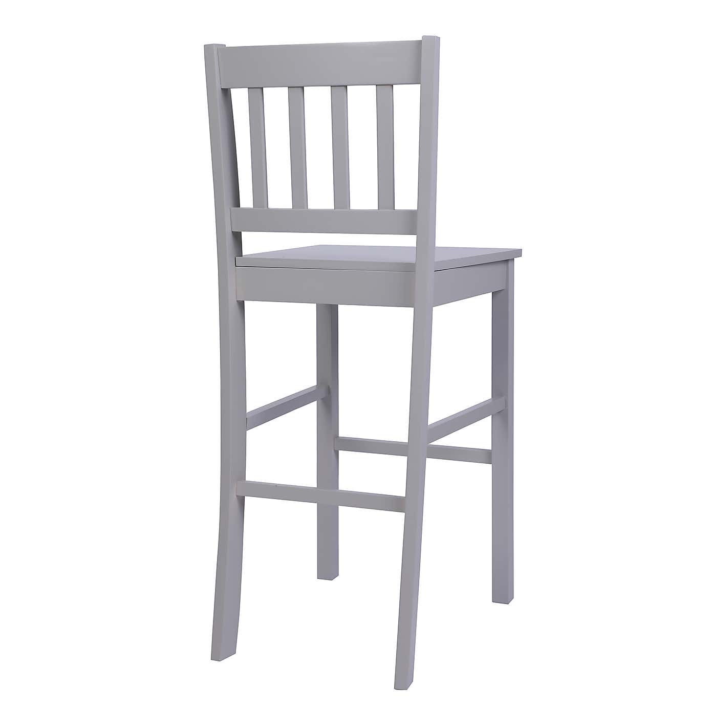 Brixton Bar Stool Grey