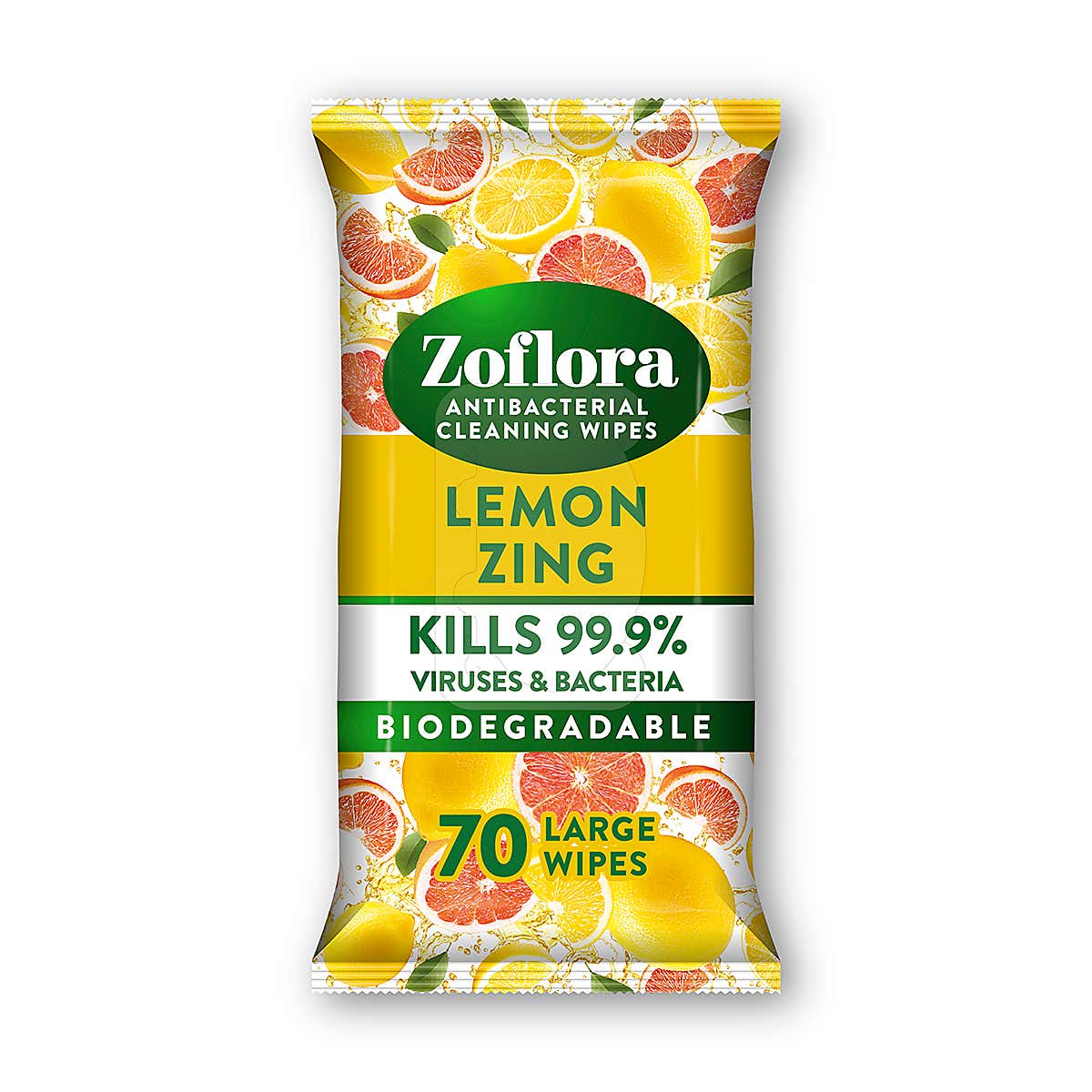 Zoflora Lemon Zing Wipes