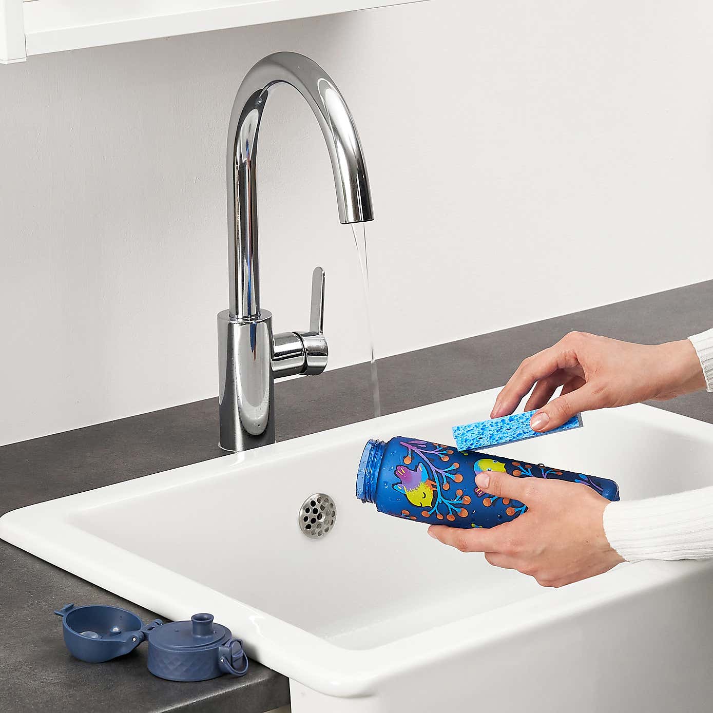 Ion8 Birds Leak Proof Slim Water Bottle, 500ml