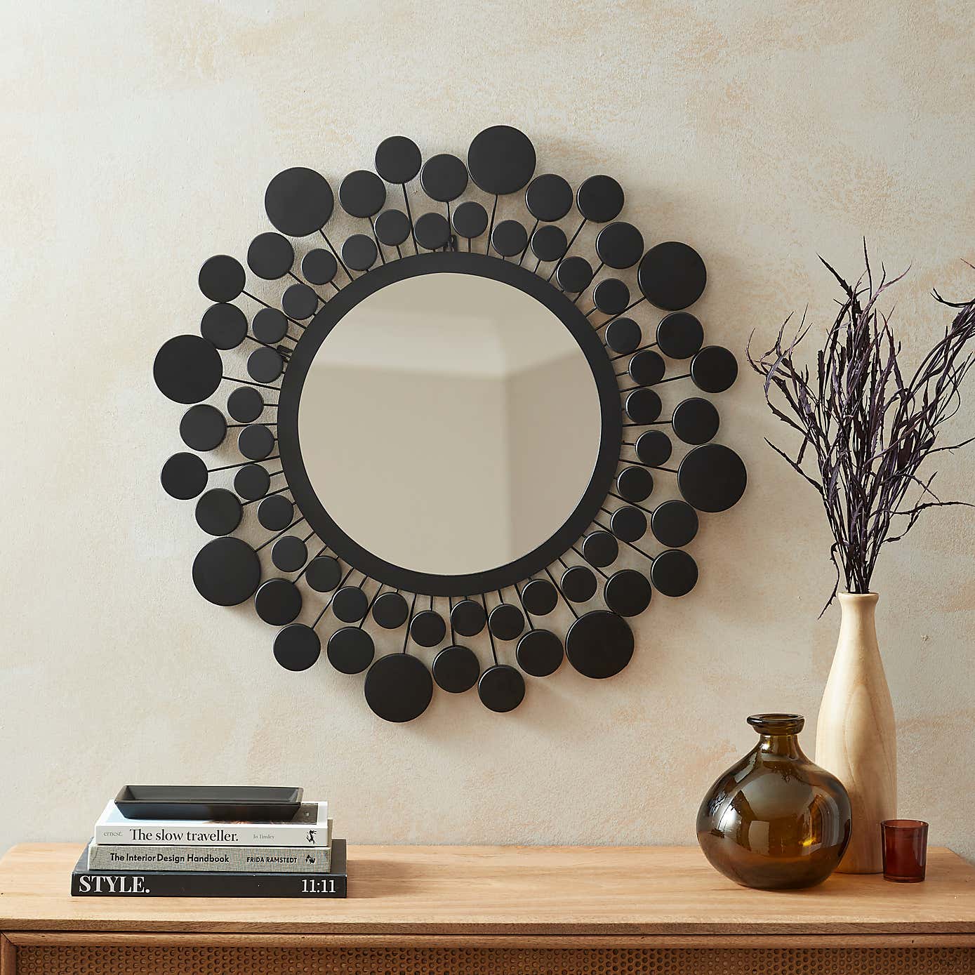 Amazonica Circles Indoor and Outdoor Mirror