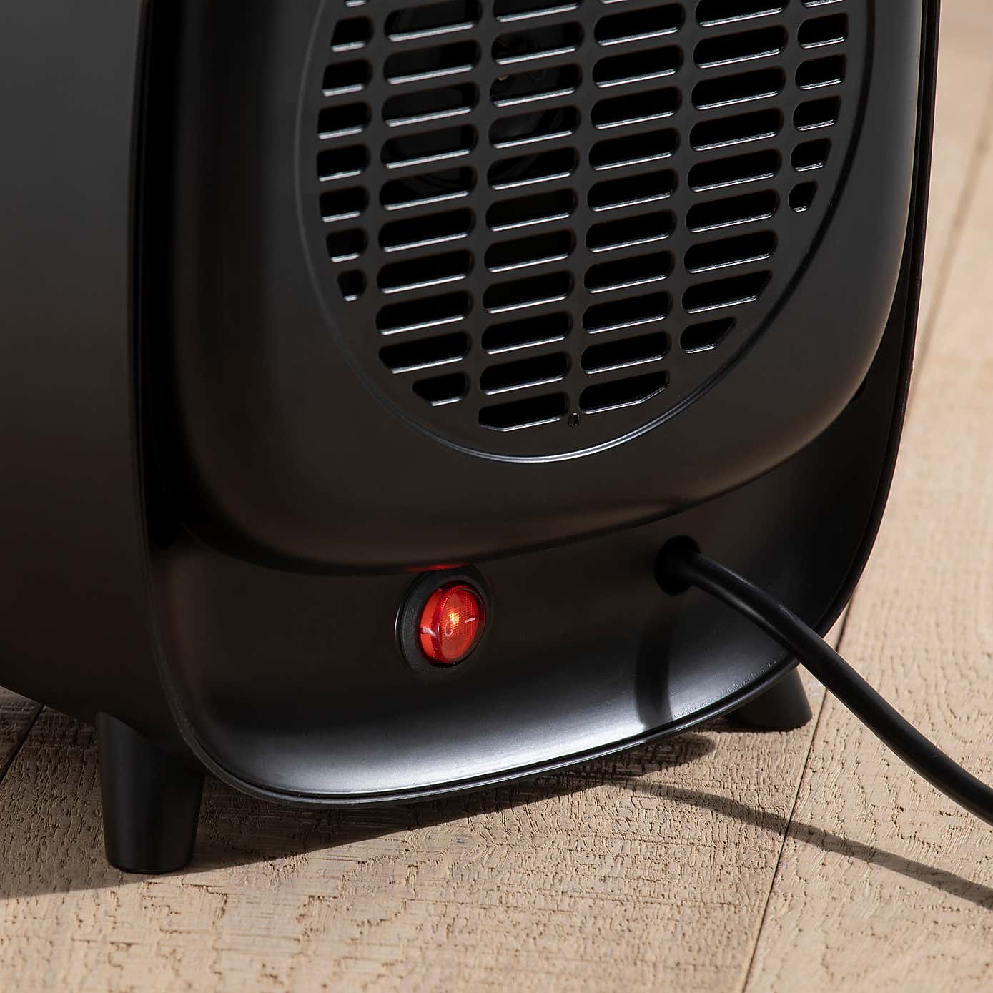 Small Square Black Heater