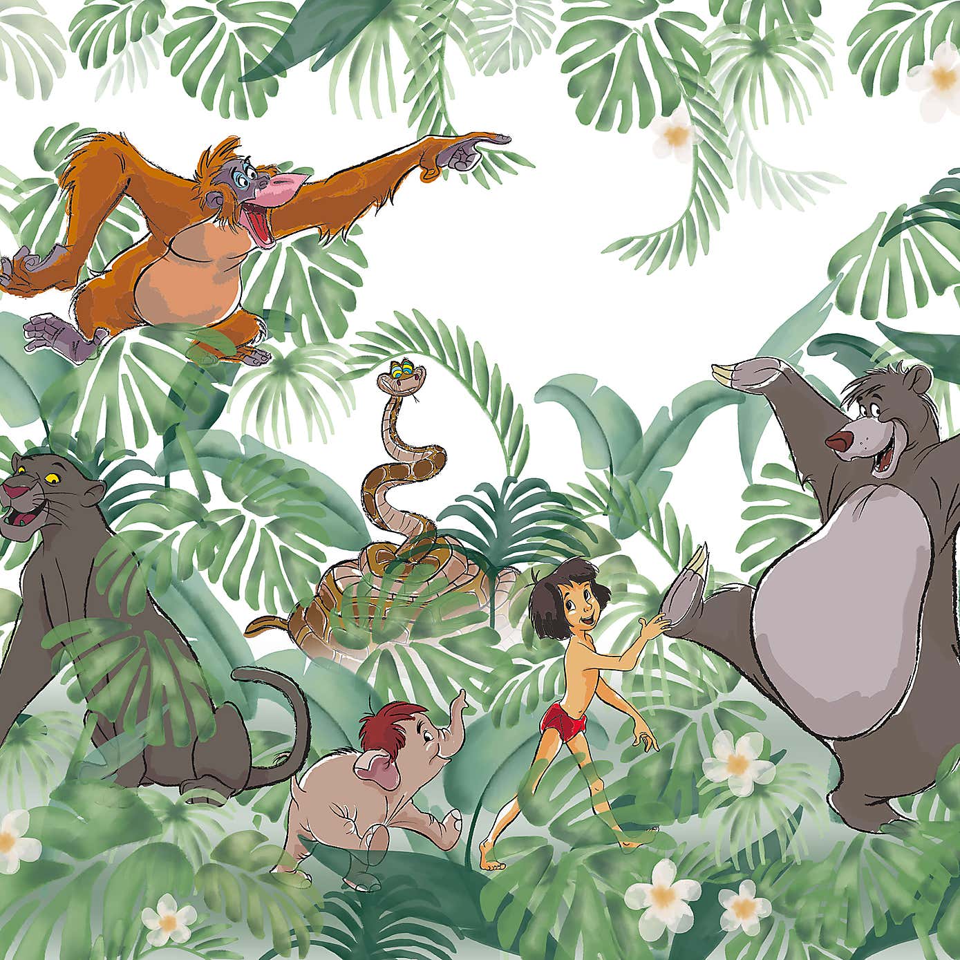 Jungle Book Mural