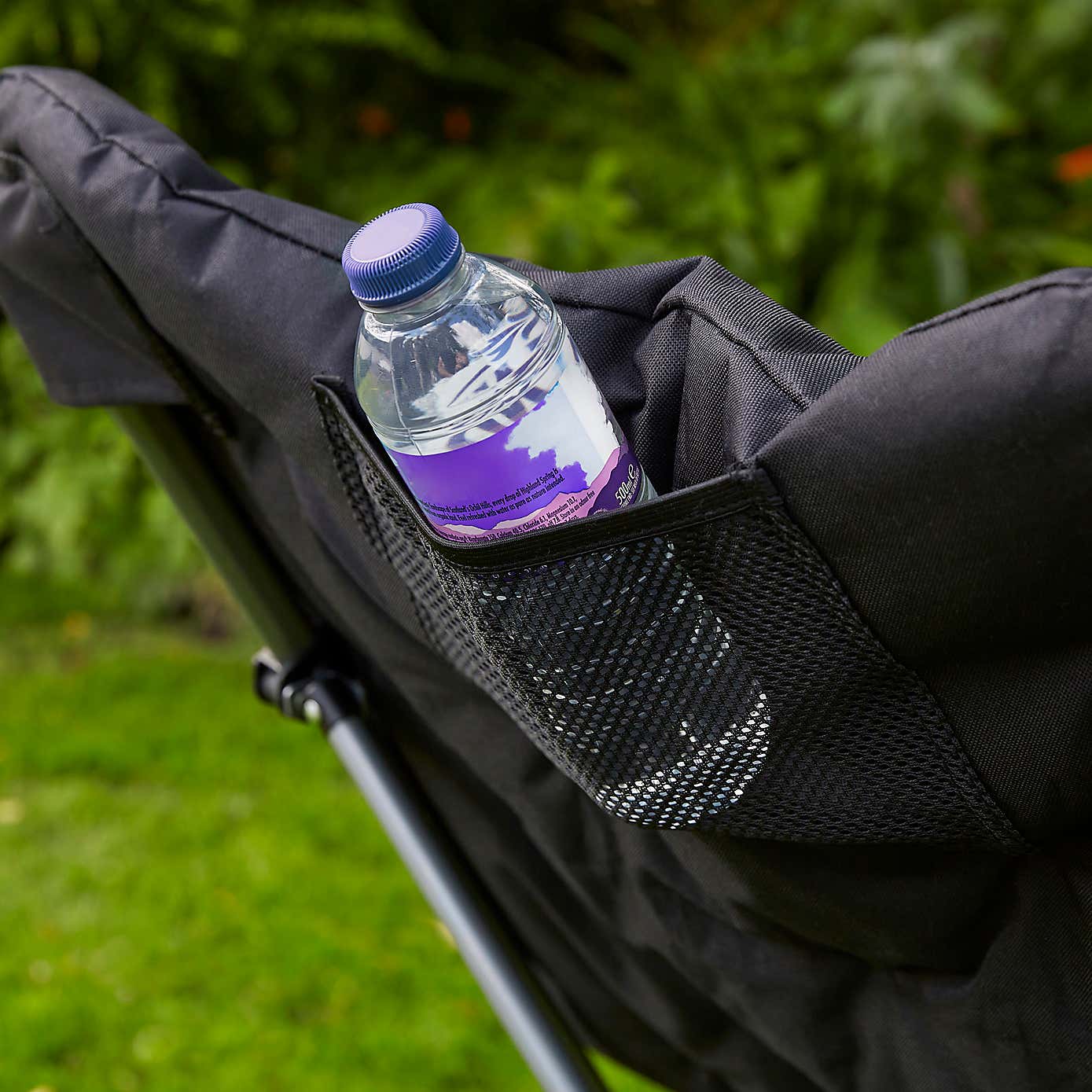 Padded Butterfly Chair, Black