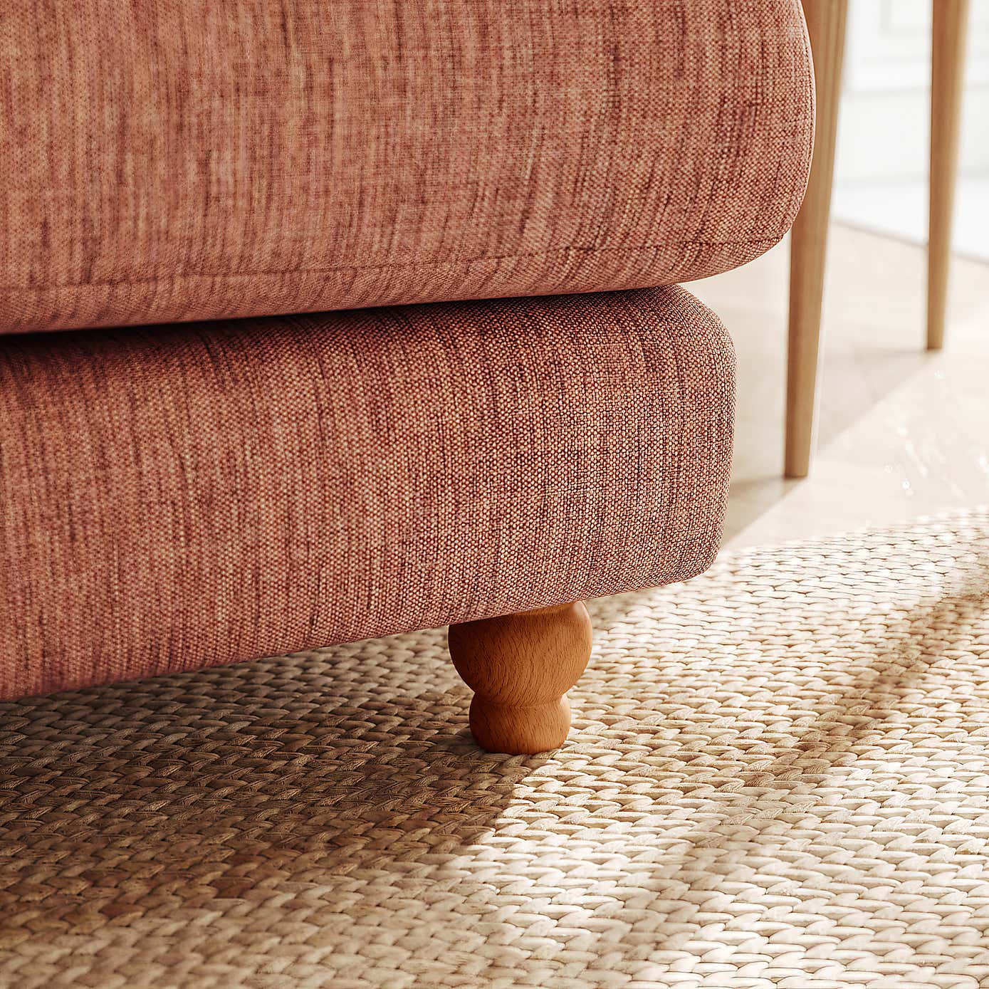 Slub Faux Linen Fabric Sample