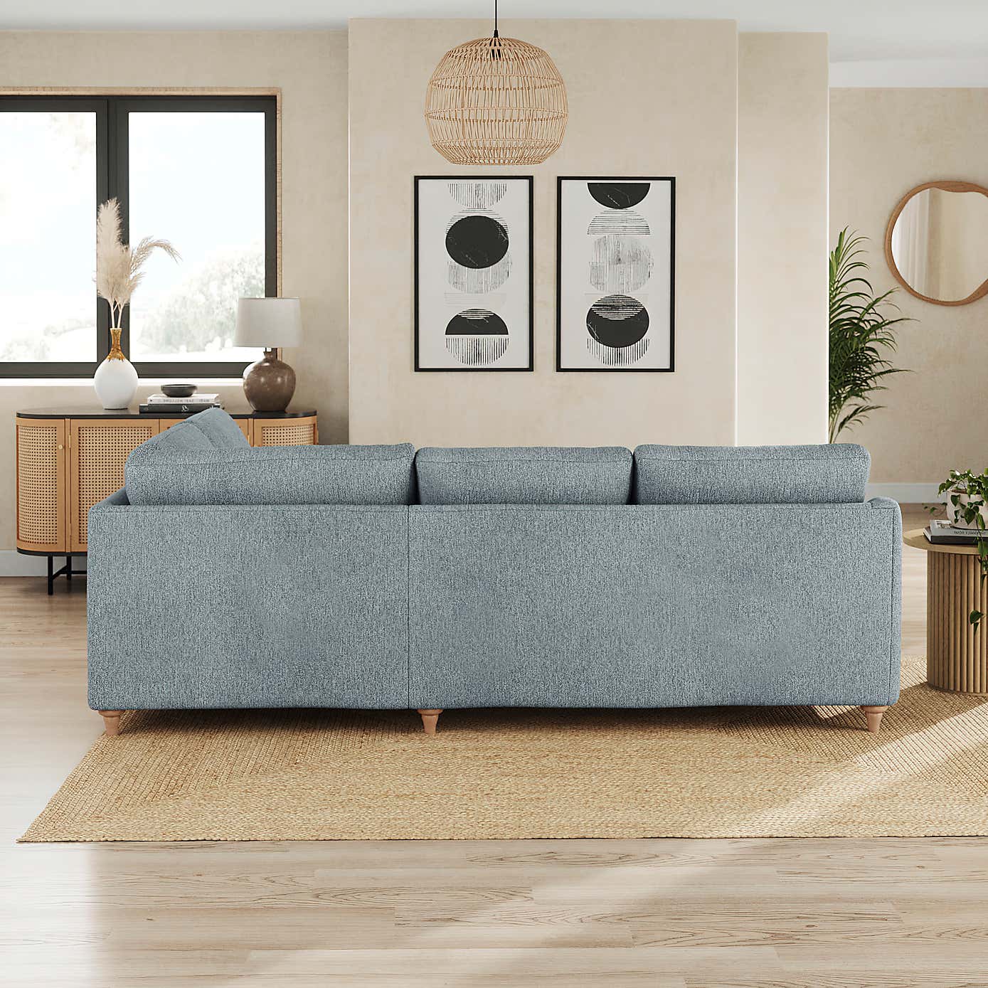 Hattie Cosy Weave Corner Unit Sofa