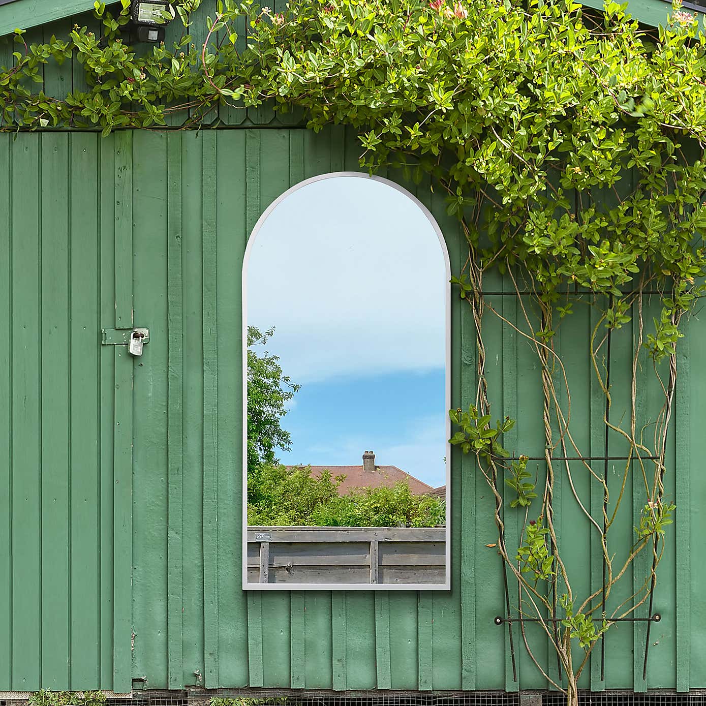 Arcus Arched Indoor Outdoor Full Length Wall Mirror