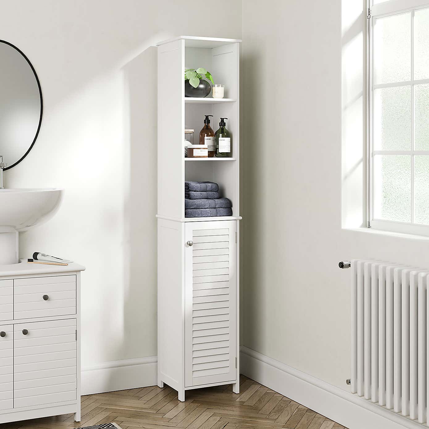 Nautical Tallboy Storage Unit