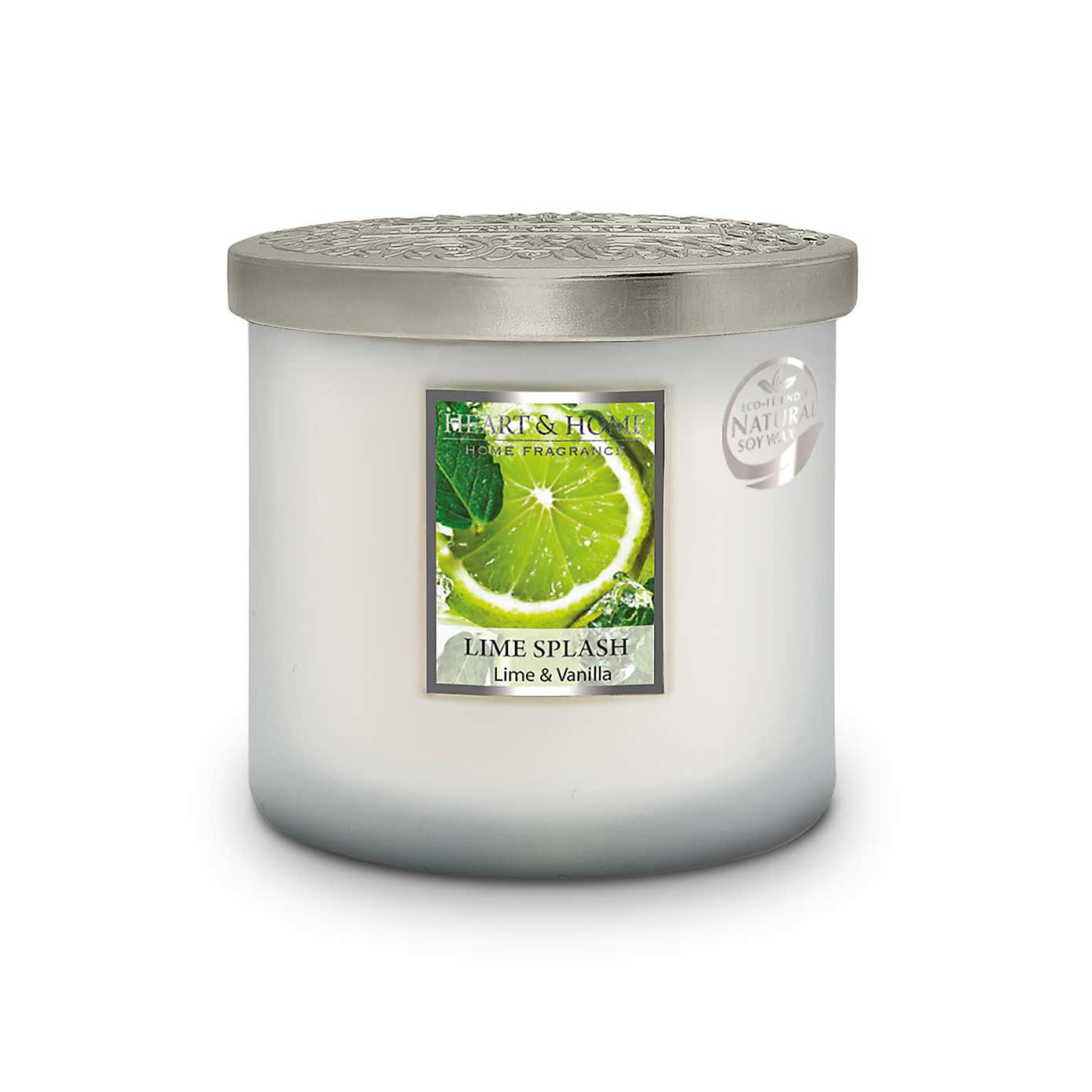 Heart and Home Ellipse Lime Splash Multi Wick Candle
