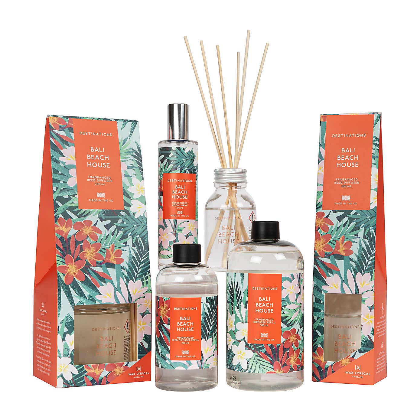 Bali Beach House Reed Diffuser Refill