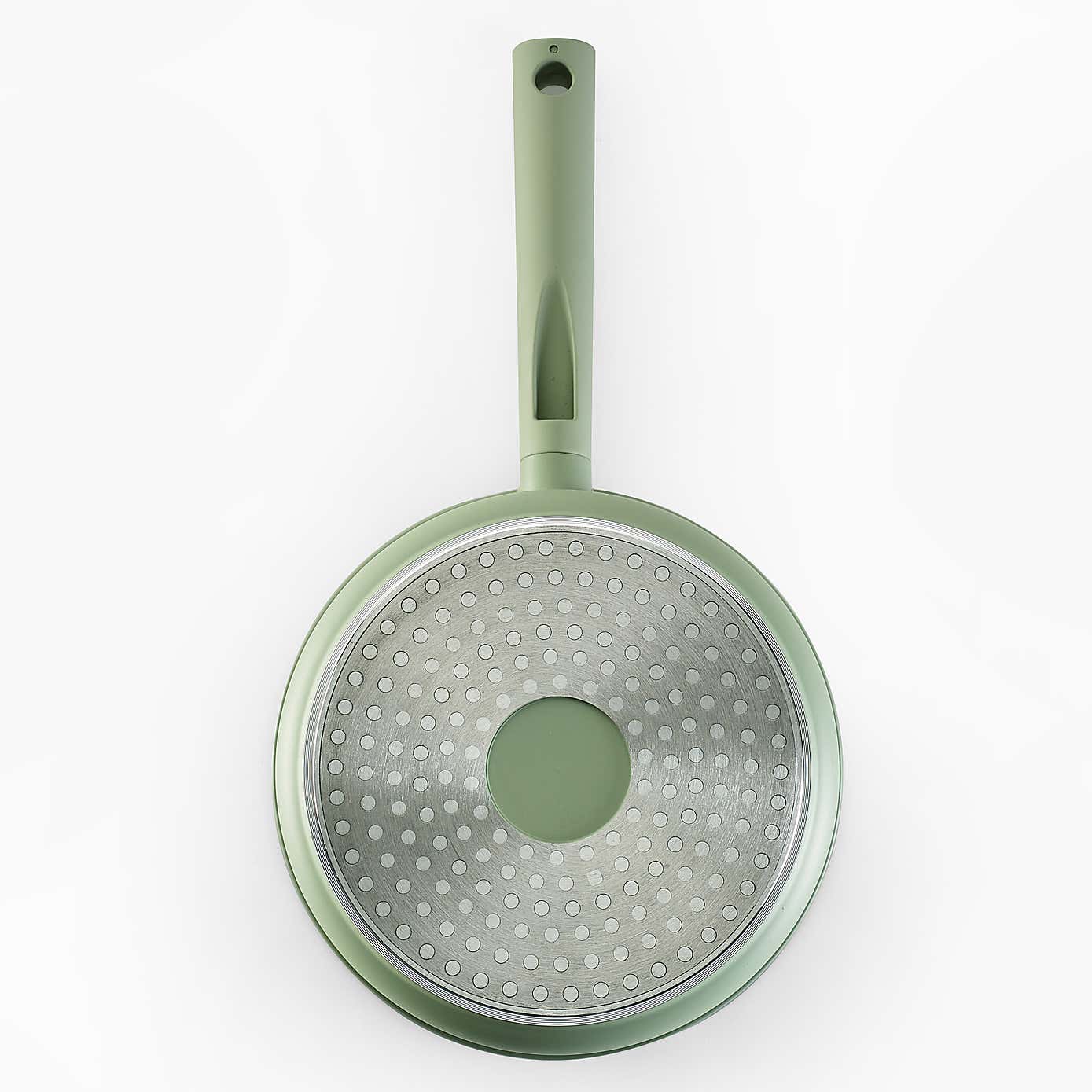 Cast Aluminium Saucepan 20cm With Lid Green