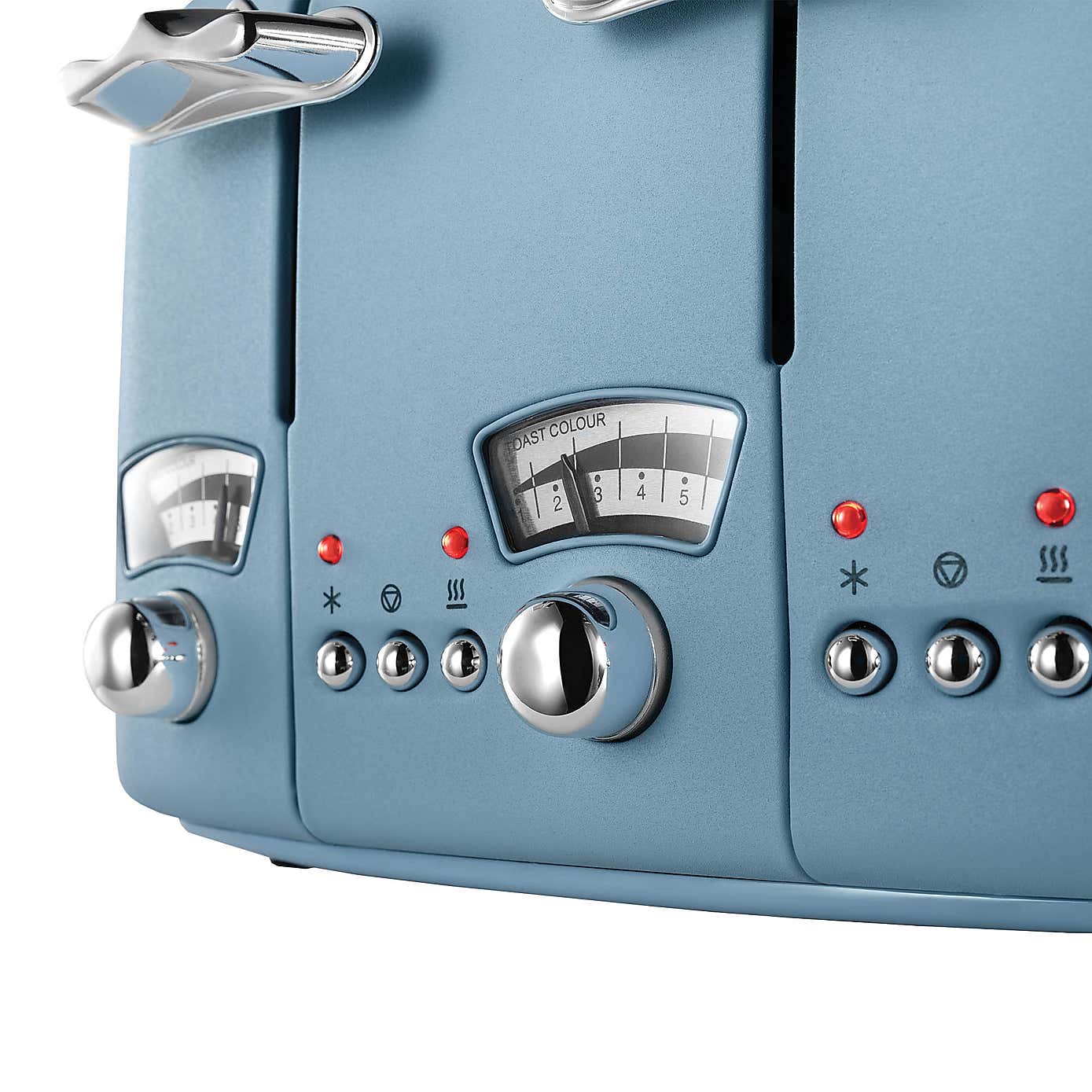Delonghi 4 Slice Argento Toaster