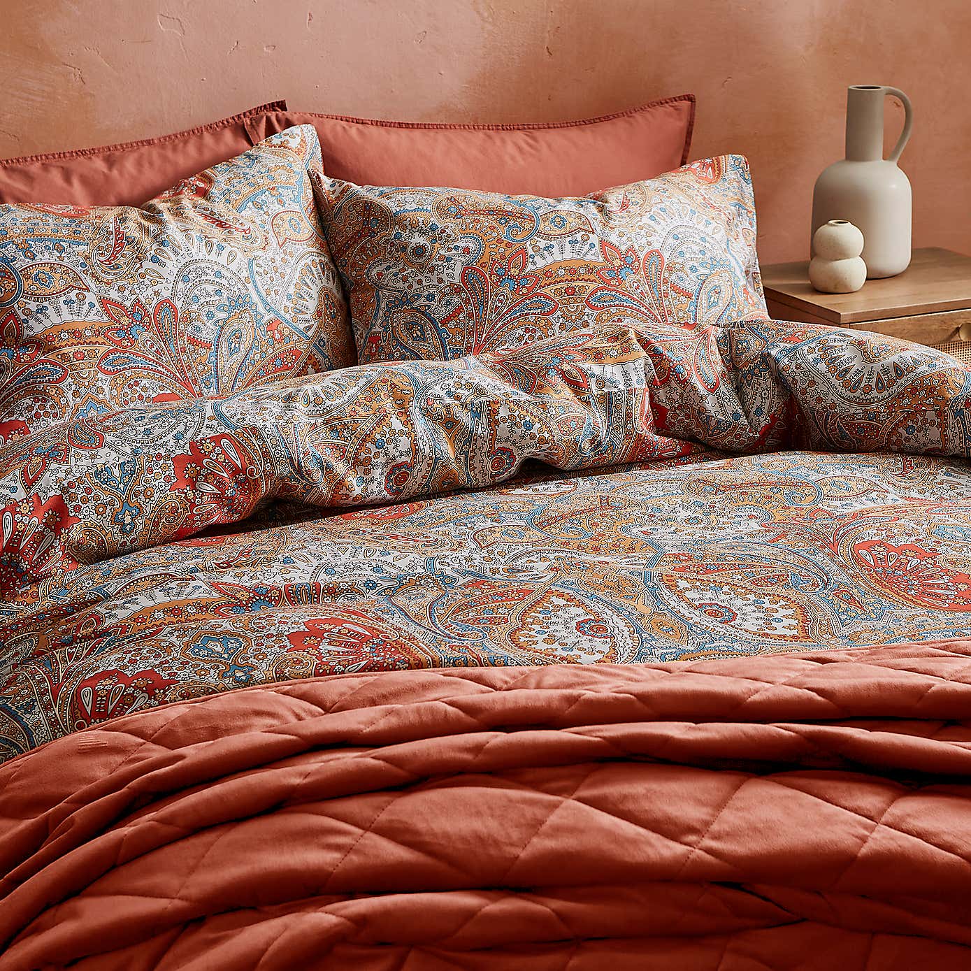 Zinnia Duvet Cover & Pillowcase Set