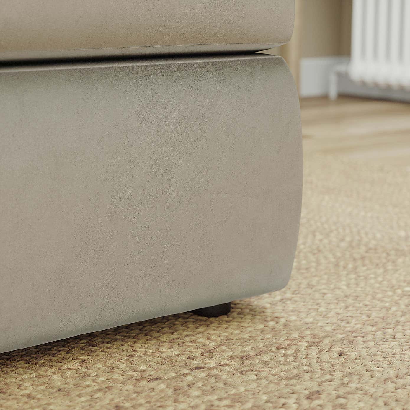 Blake Opulent Velvet Footstool