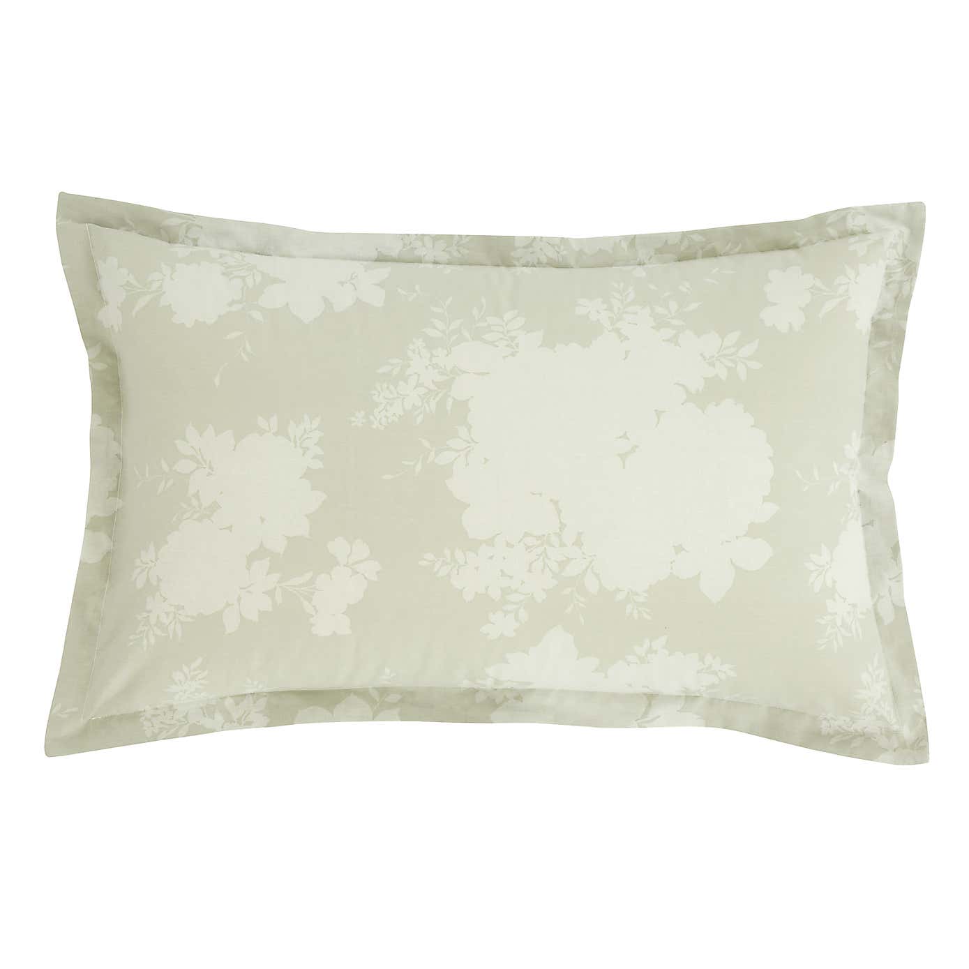 Darla Floral Sage Oxford Pillowcase