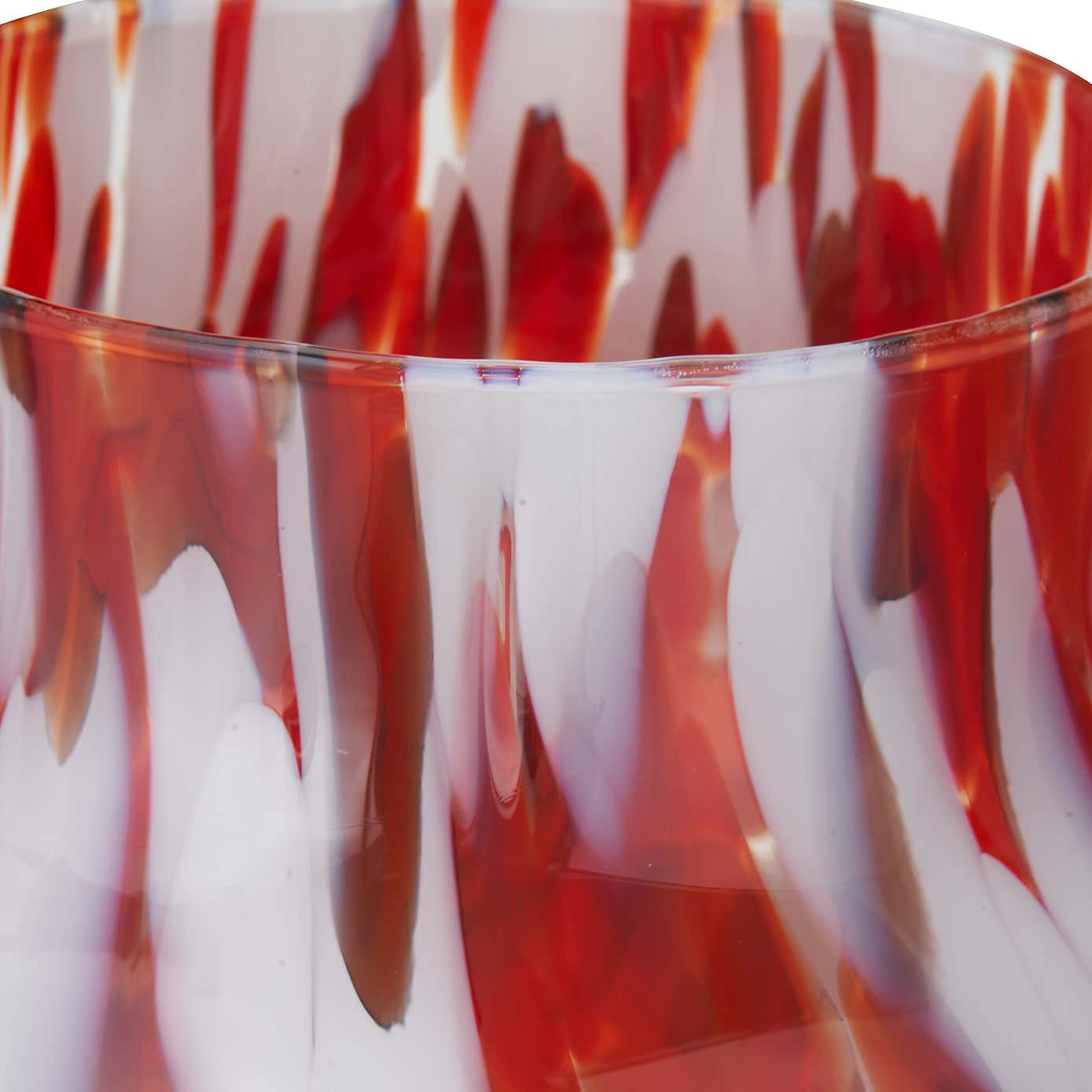 Tortoiseshell Glass Vase