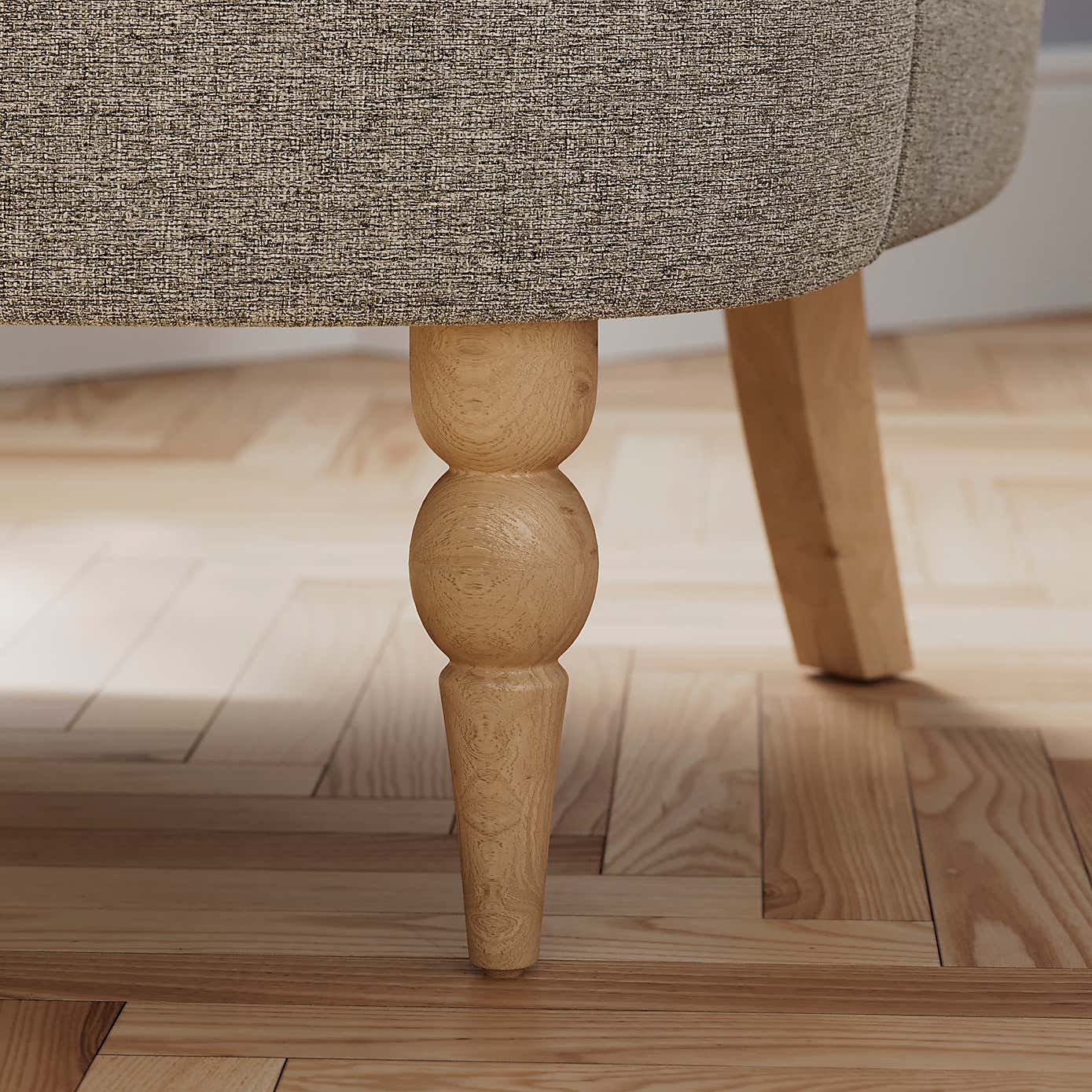 Petit Textured Weave Occasional Armchair