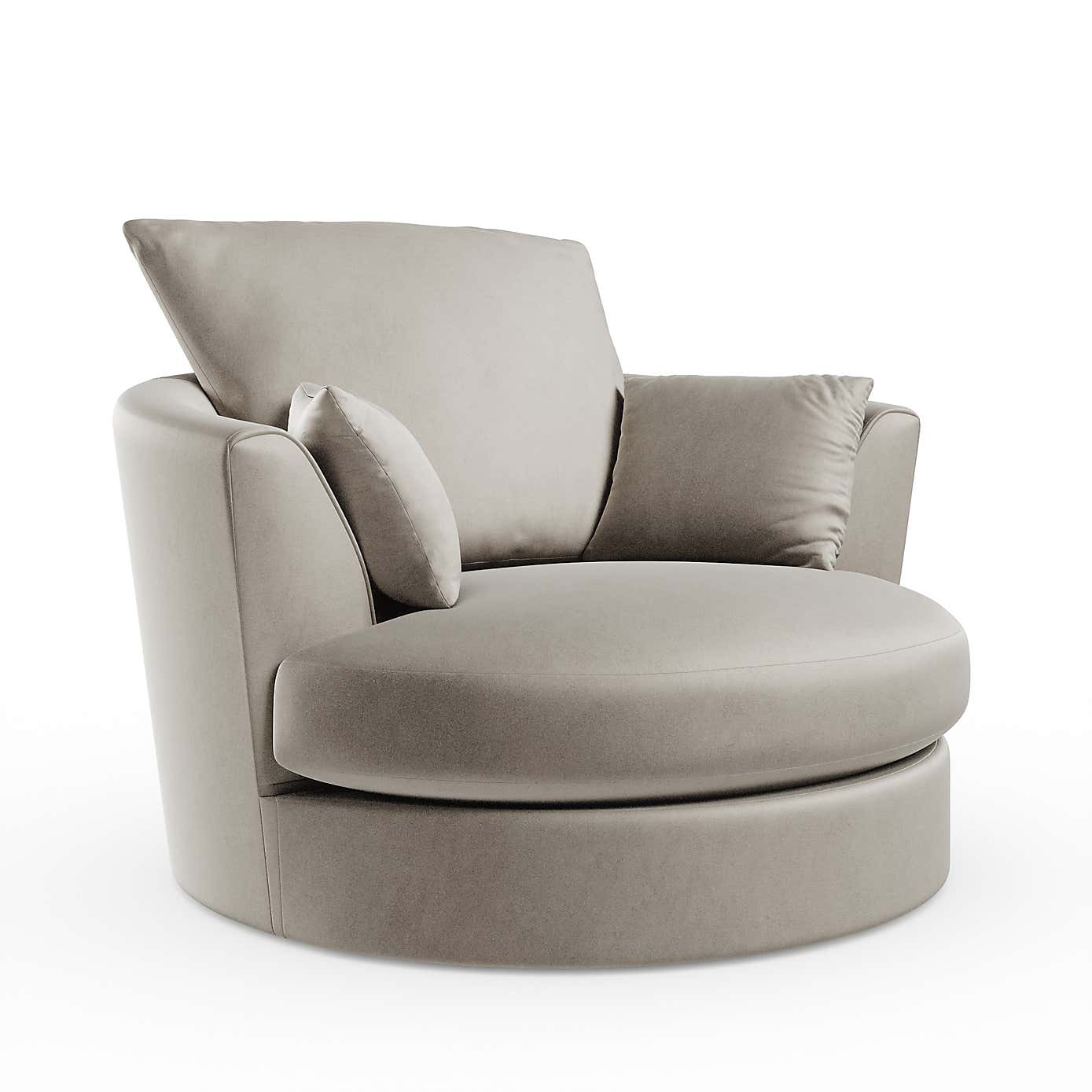 Blake Opulent Velvet Swivel Chair