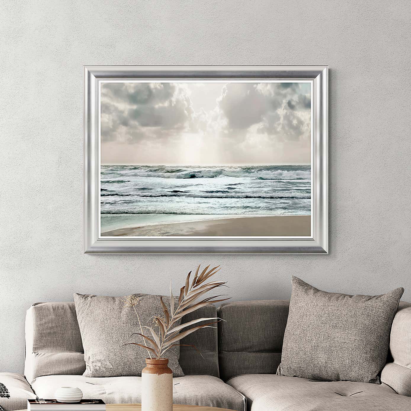Calm Shore Framed Print