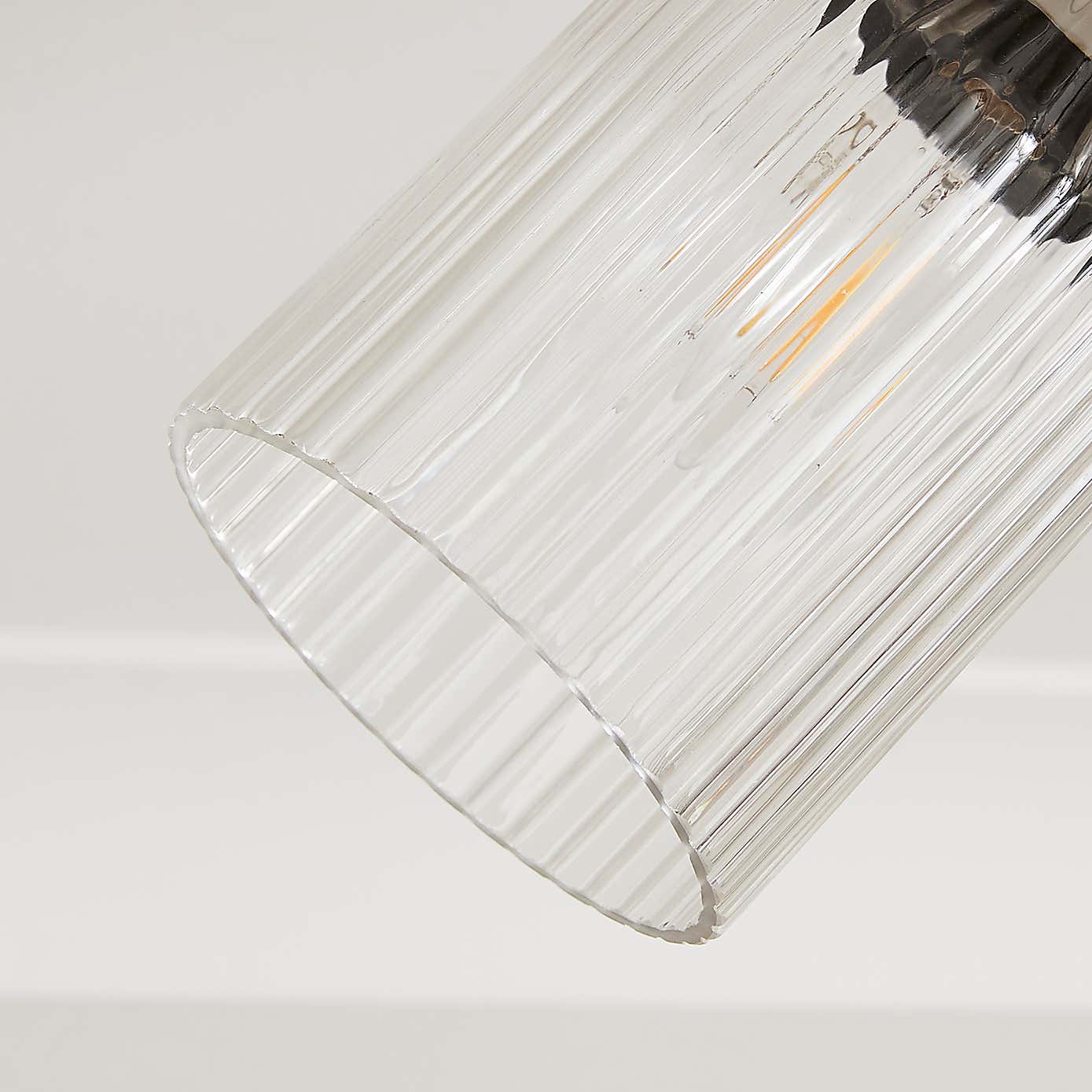 Tobias Industrial Ribbed 3 Light Adjustable Spotlight