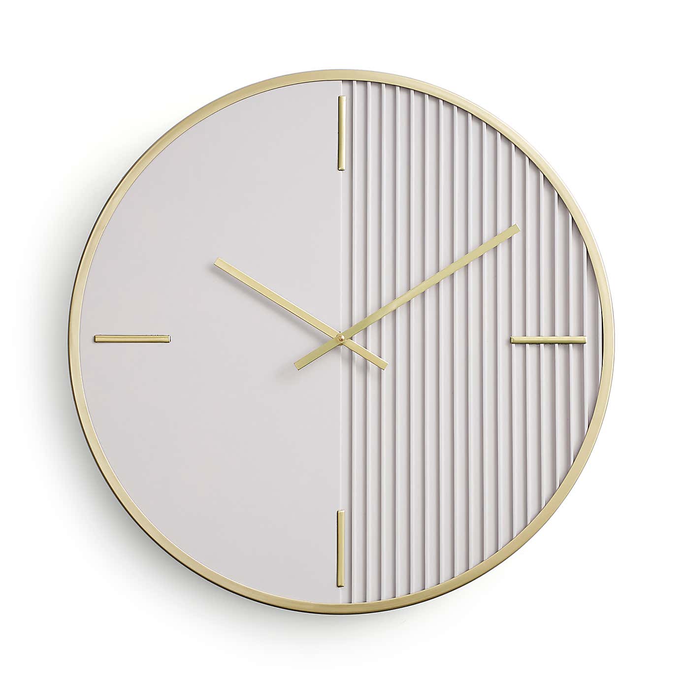 Georgi Ribbed Wall Clock