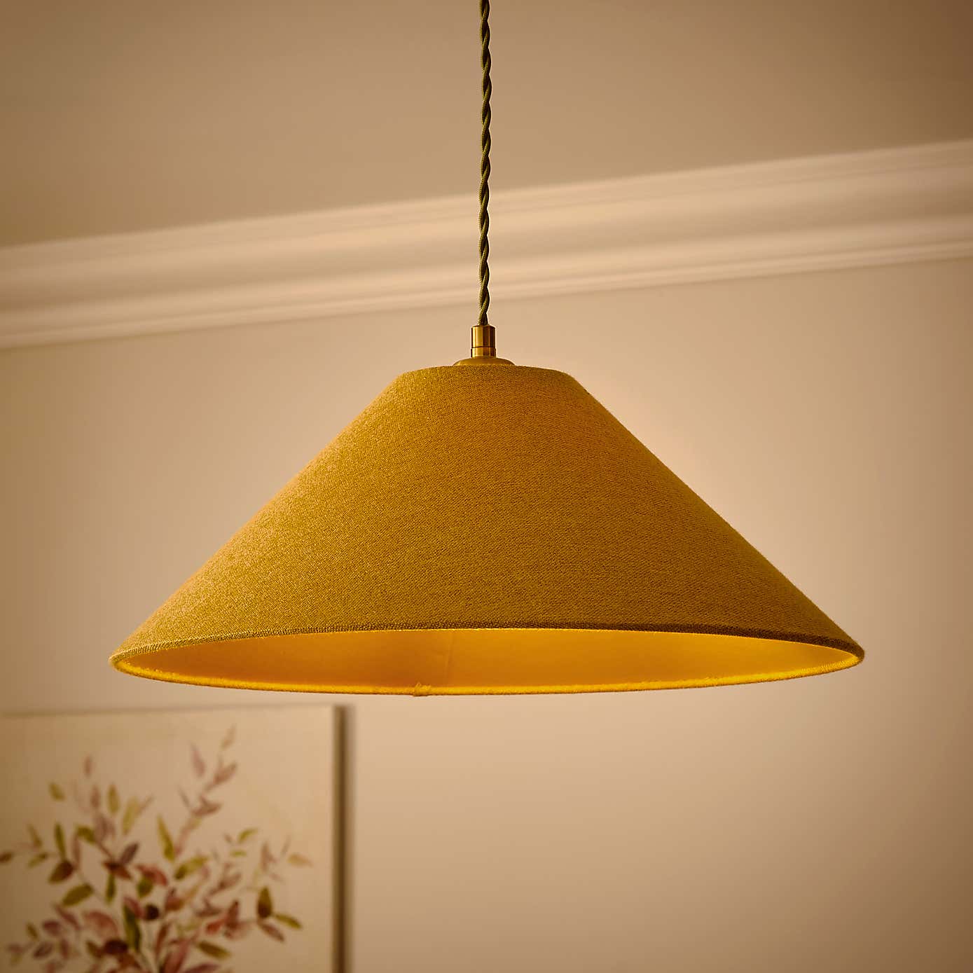 Churchgate Ashby Conical Extreme Empire Easy Fit Lamp Shade