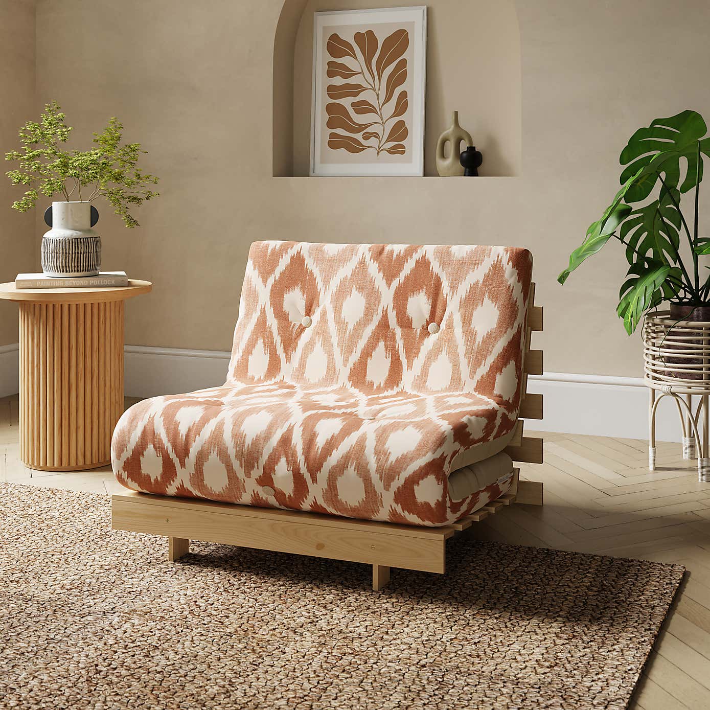 Mito Single Futon Ikat
