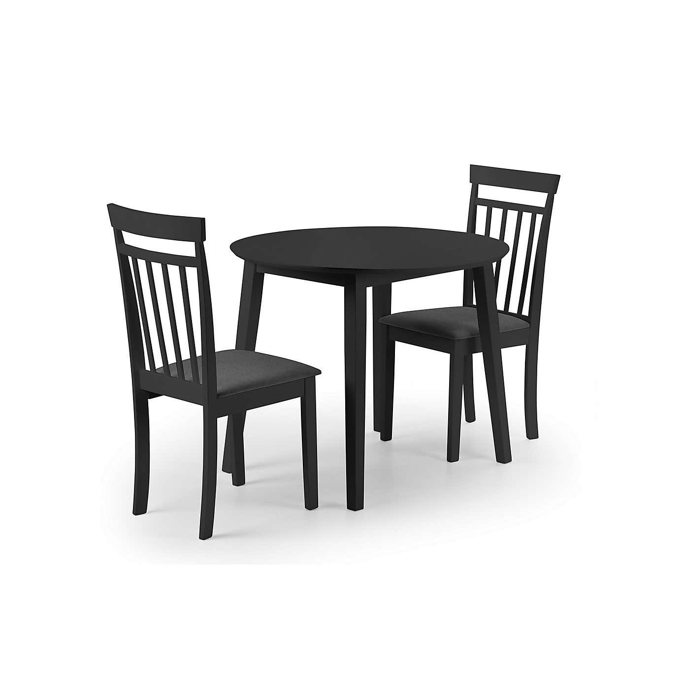 Coast Drop Leaf Dining Set with 2 Coast Dining Chairs