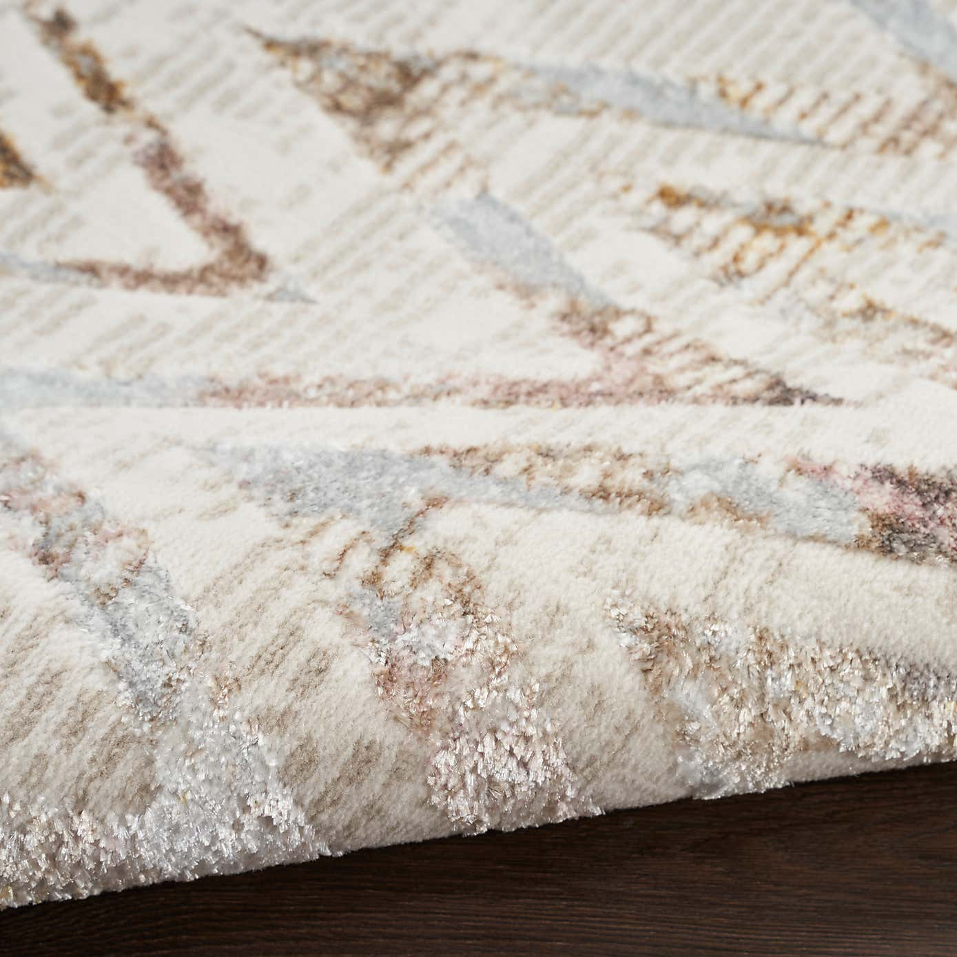 Glitz Herringbone Velvet Rug