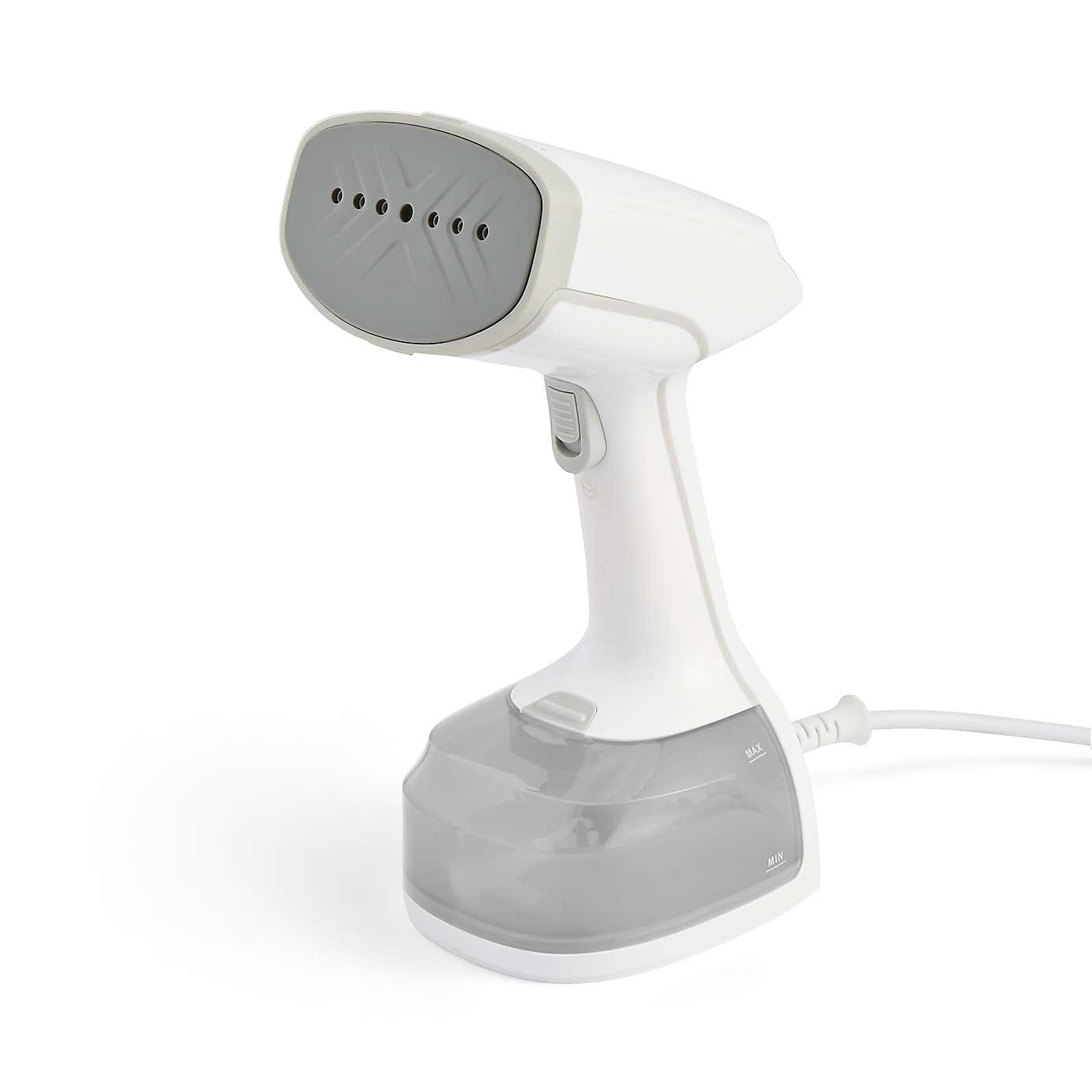 Grey & White Garment Steamer