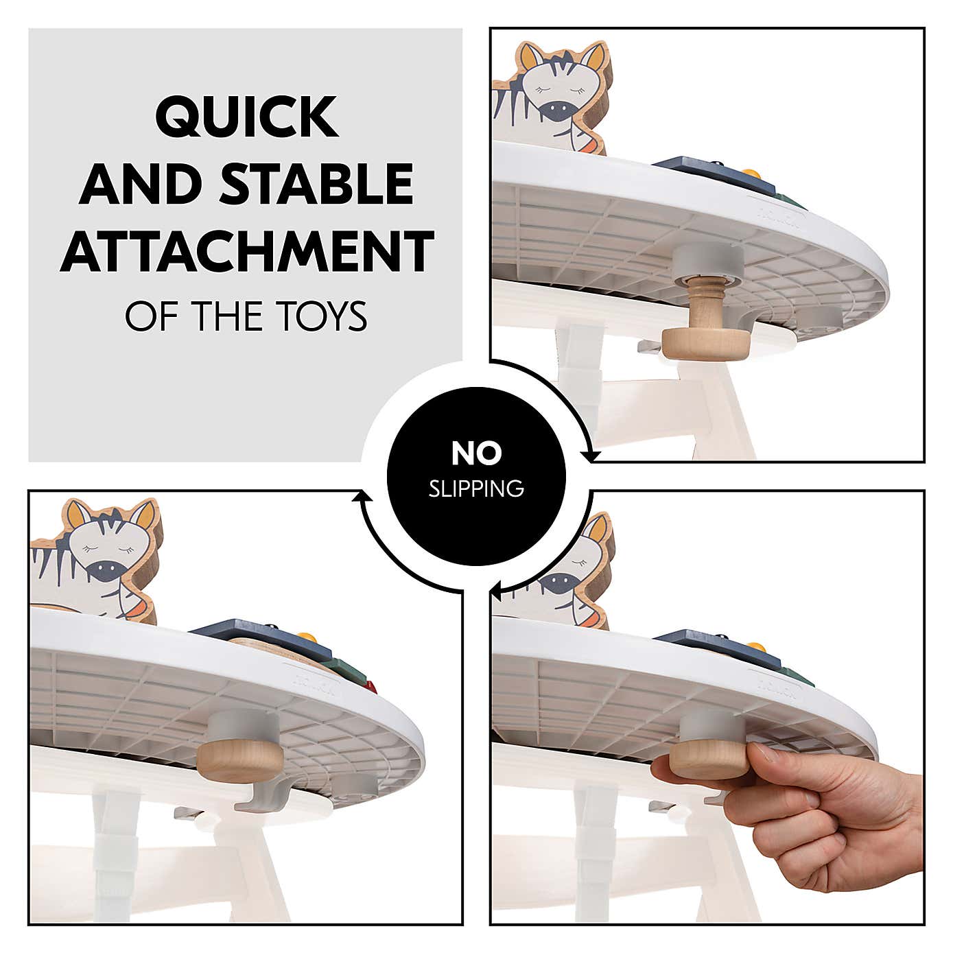 Hauck Alpha Play Tray with Music Set