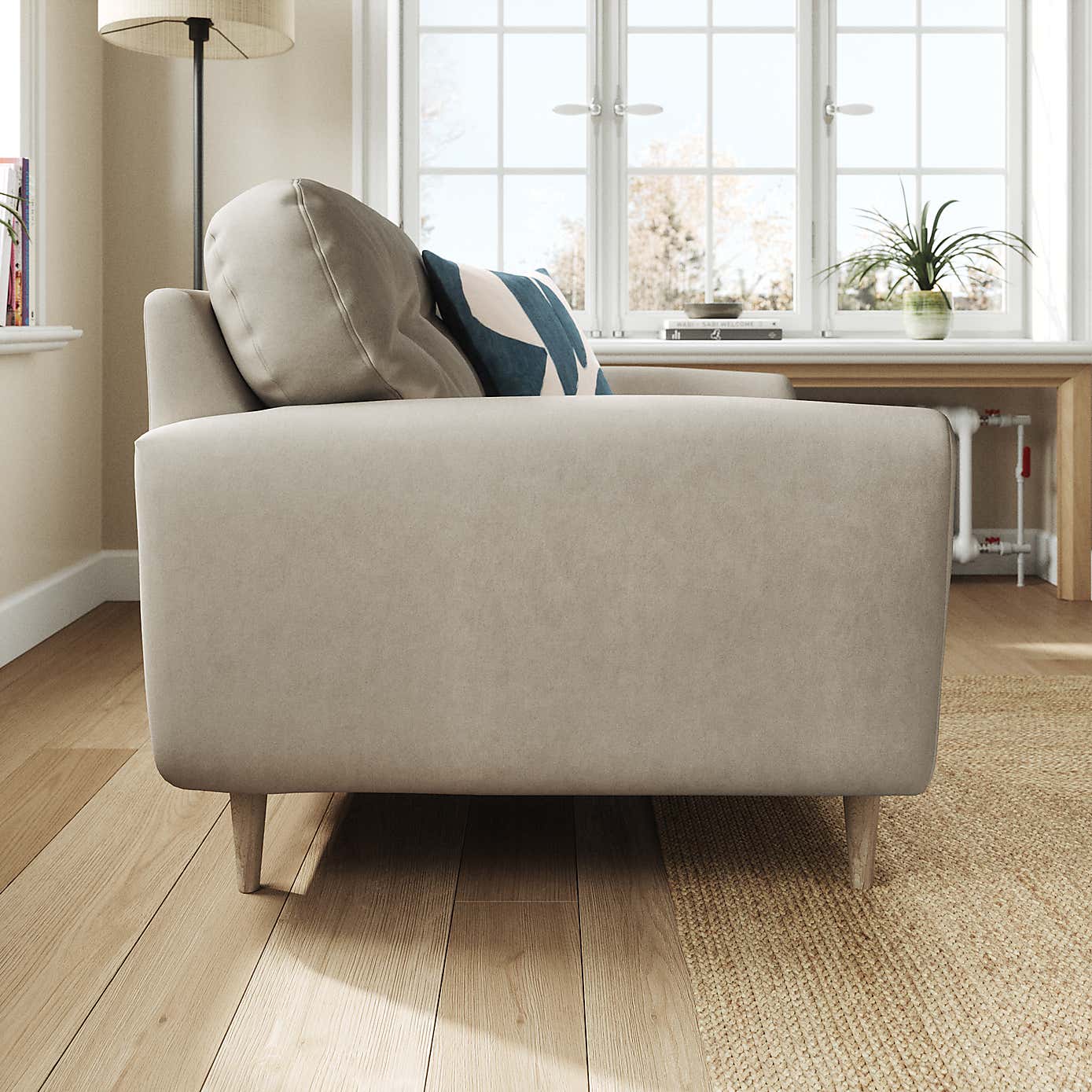 Sven Opulent Velvet Snuggle Chair