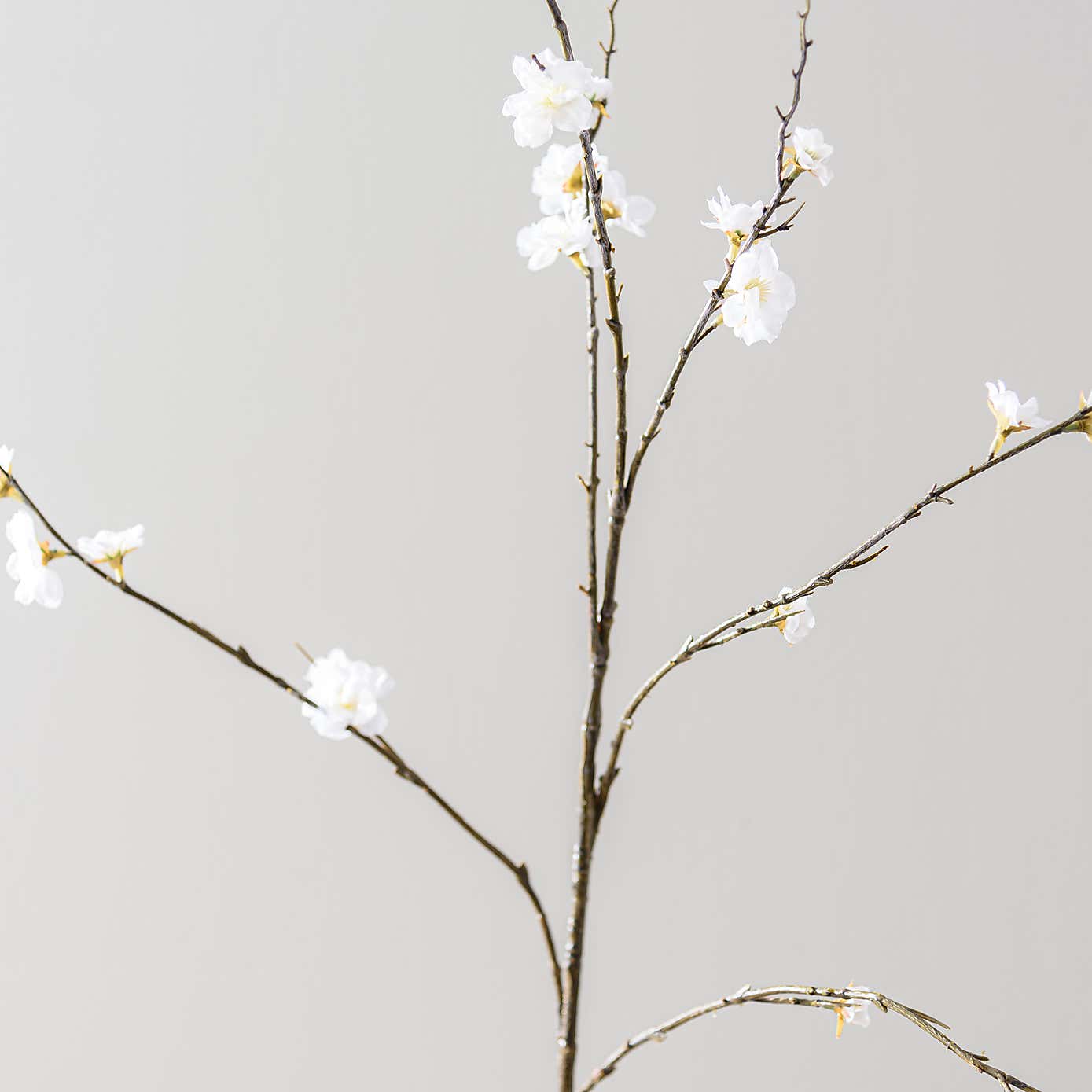 Artificial Cream Blossom Flower Stem