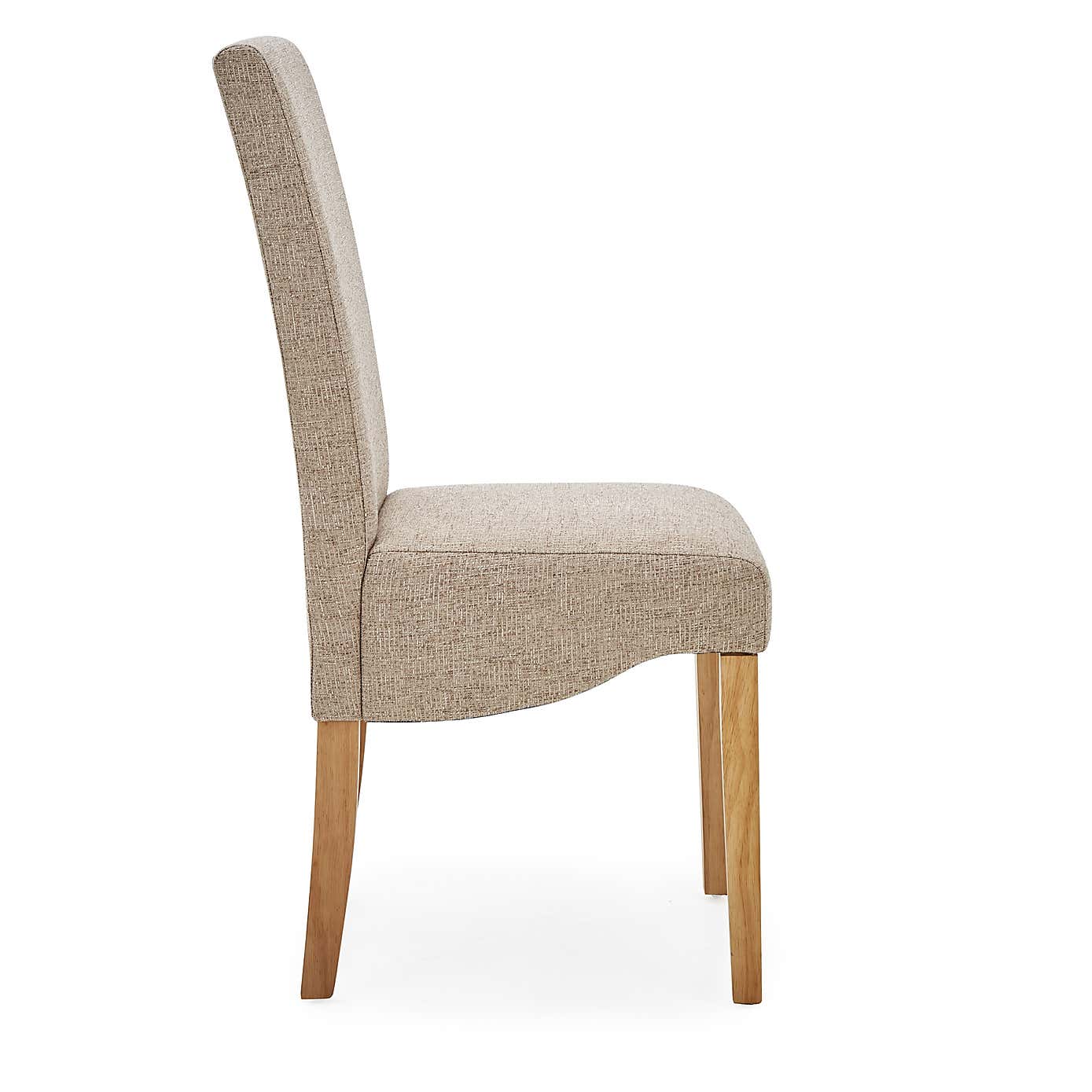 Ethan Set of 2 Dining Chairs, Boucle