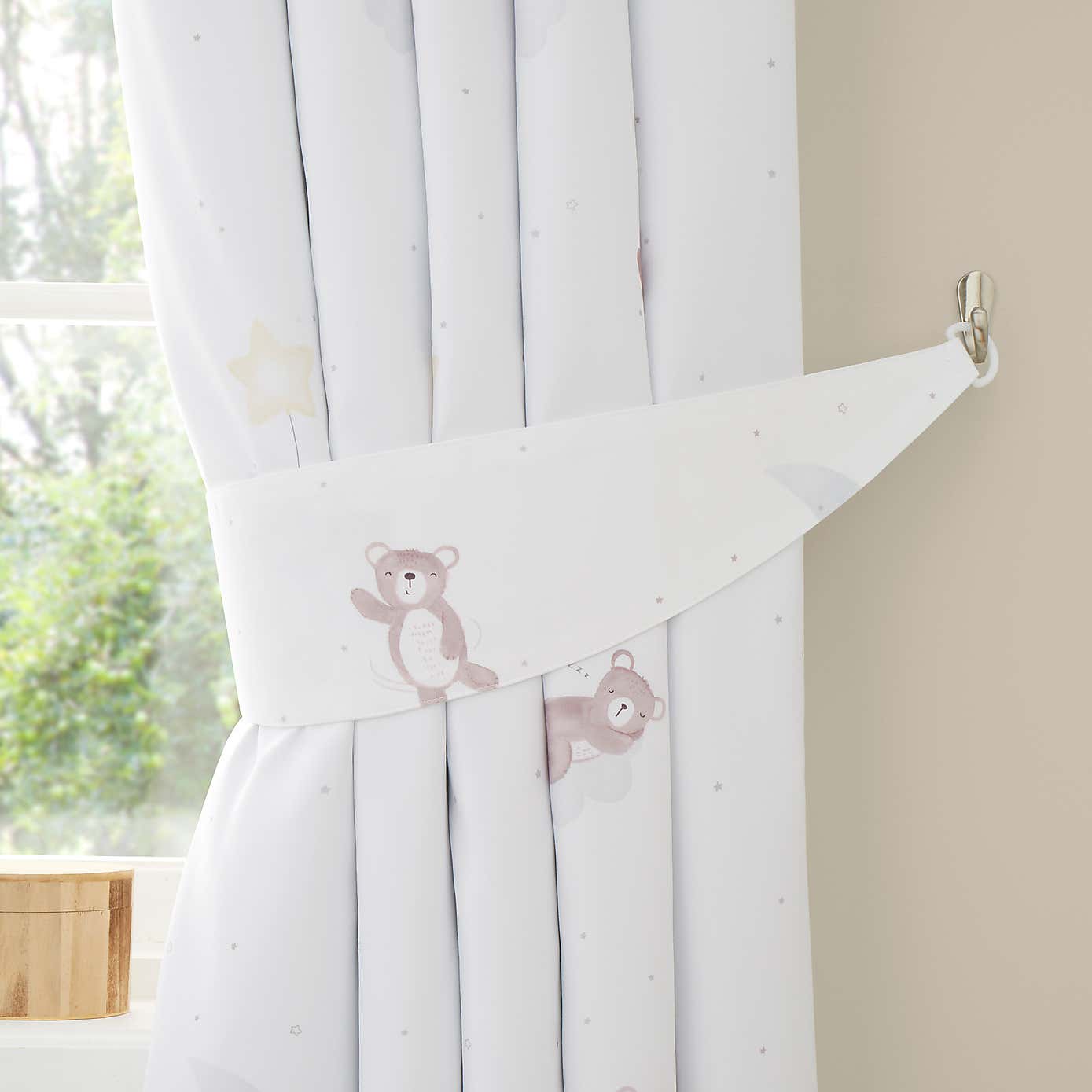 Baby Bears Blackout Eyelet Curtains