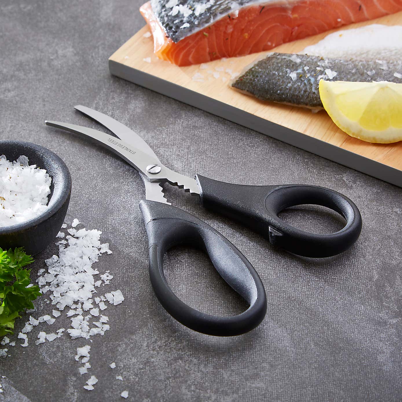 Professional Stainless Steel Seafood Scissors