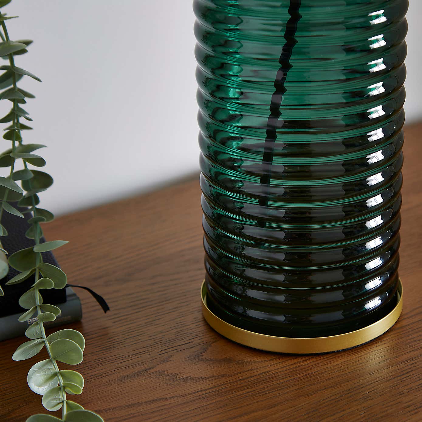 Nico Ribbed Glass Table Lamp