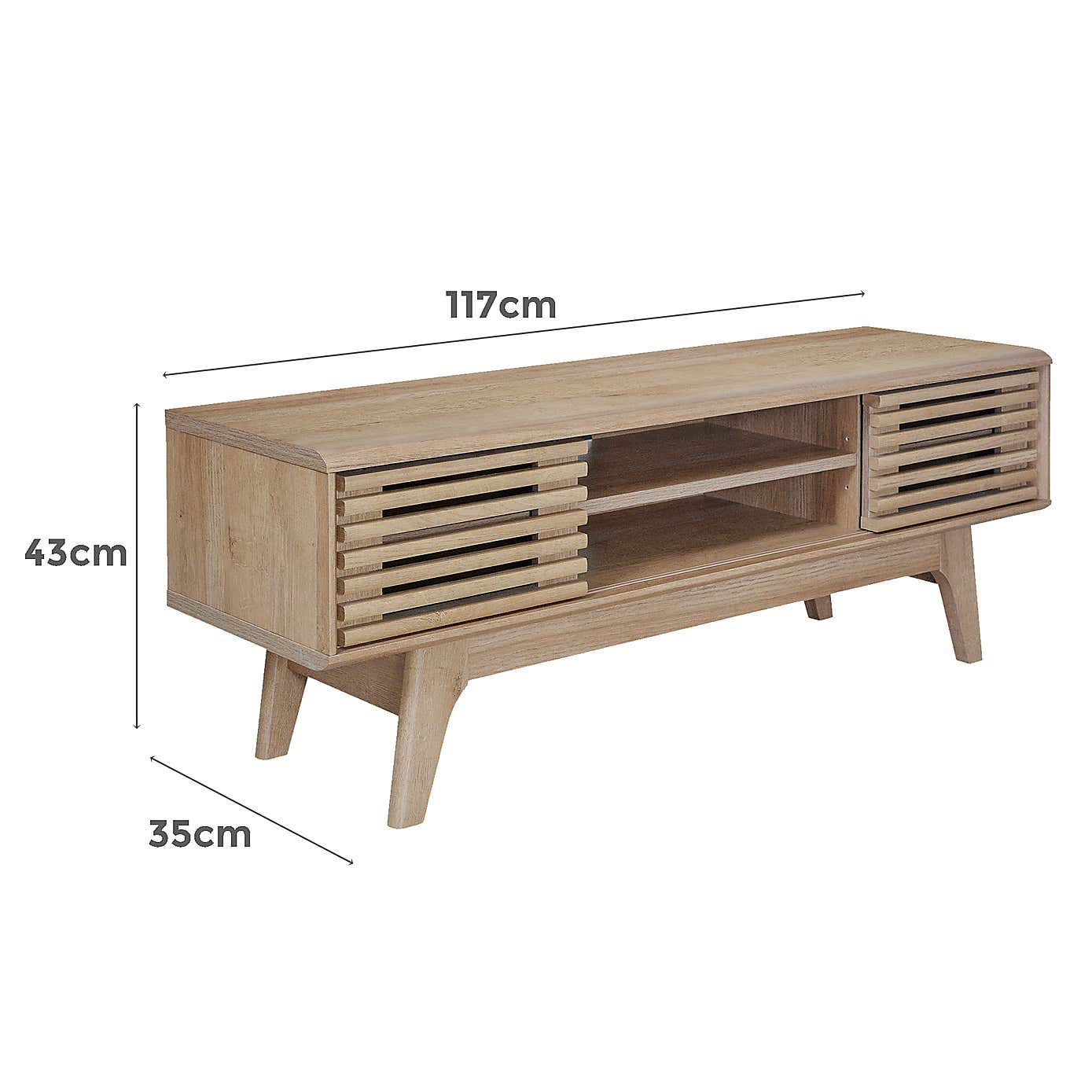 Copen Riviera Oak 120 TV Unit
