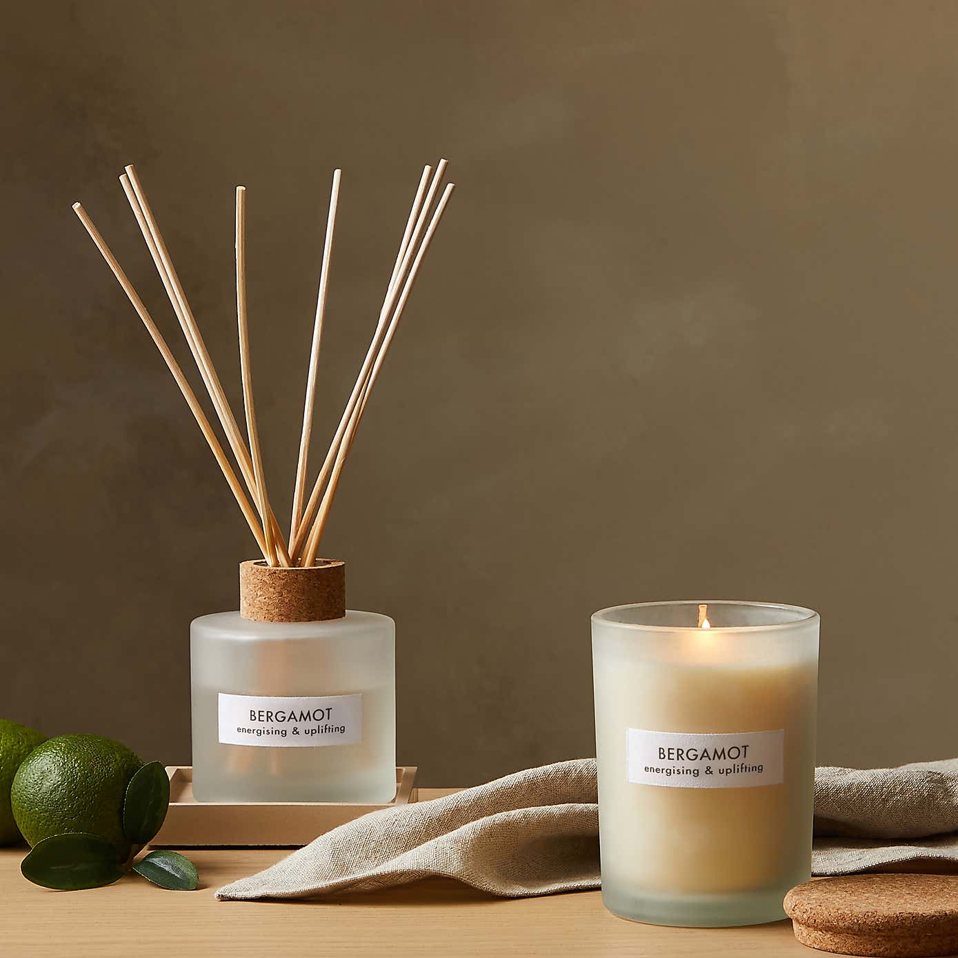 Bergamot Candle & Diffuser Gift Set