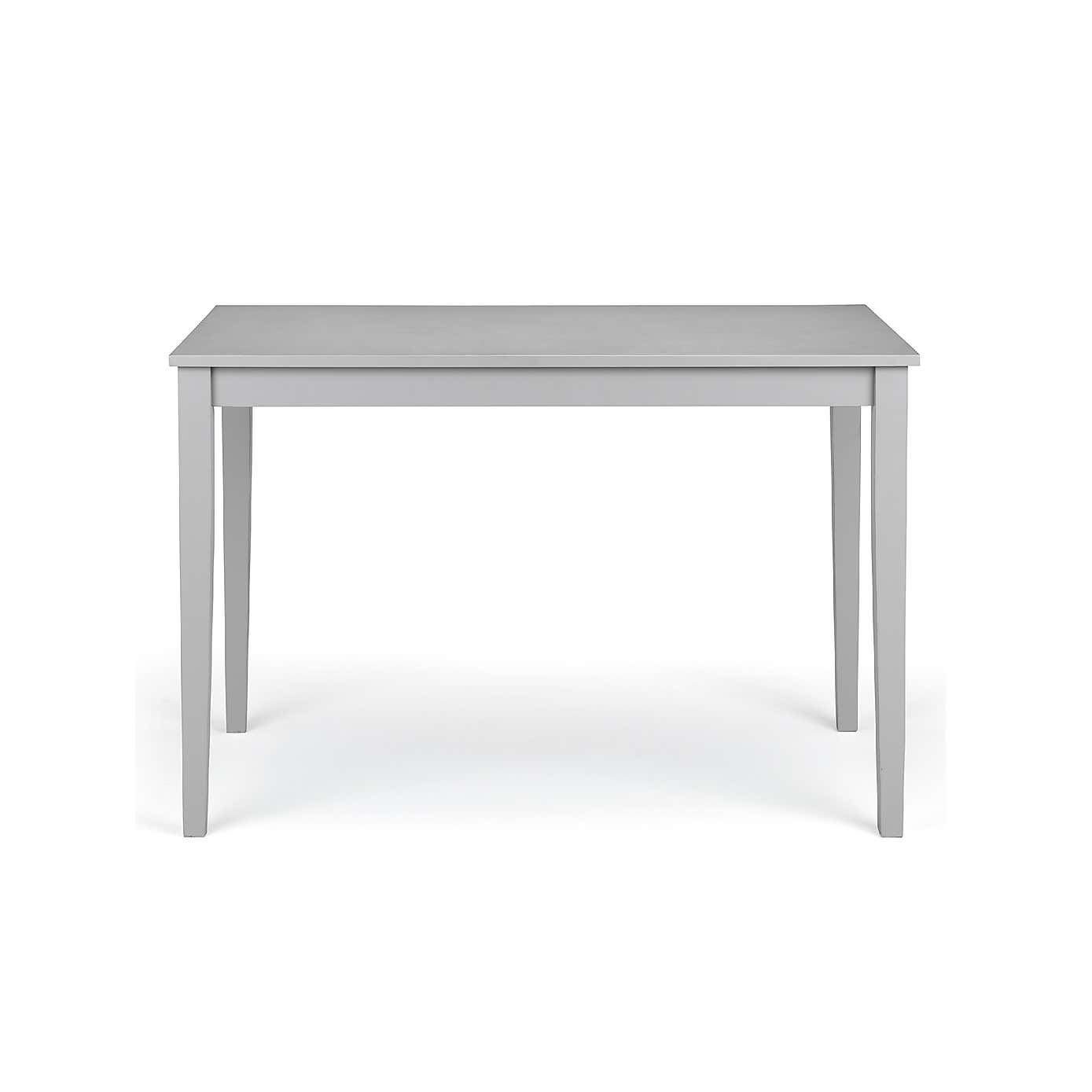 Taku 114cm White Dining Table