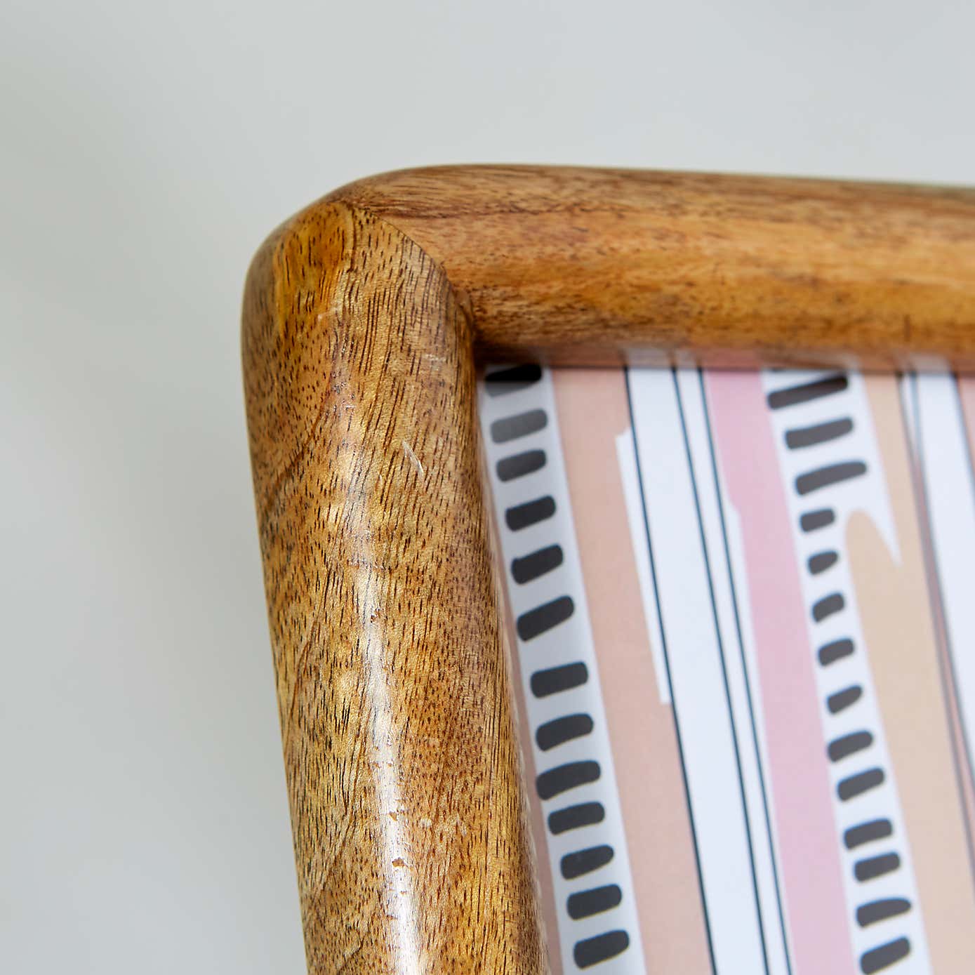 Rounded Edge Solid Wood Photo Frame