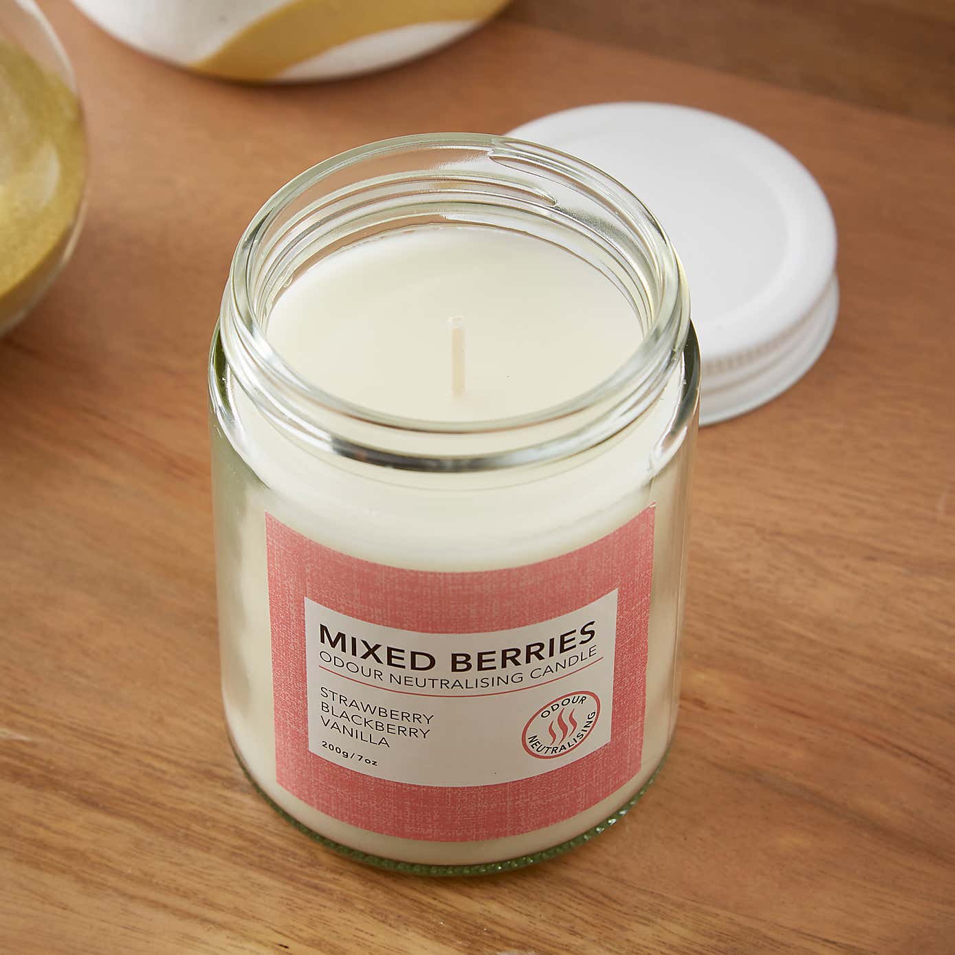 Odour Neutralising Candle Red Berries