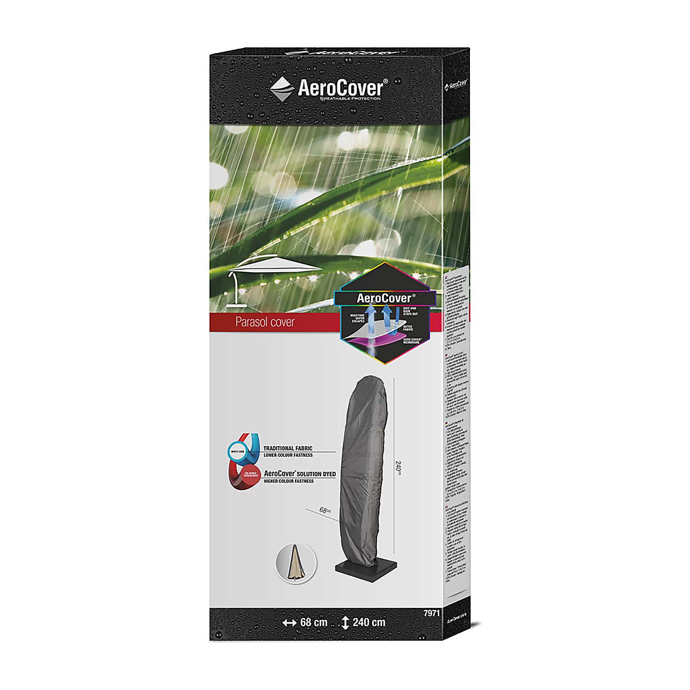 Aerocover Free Arm Parasol Cover