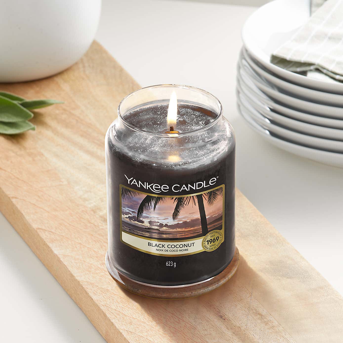 Yankee Candle Black Coconut Original Large Jar Candle