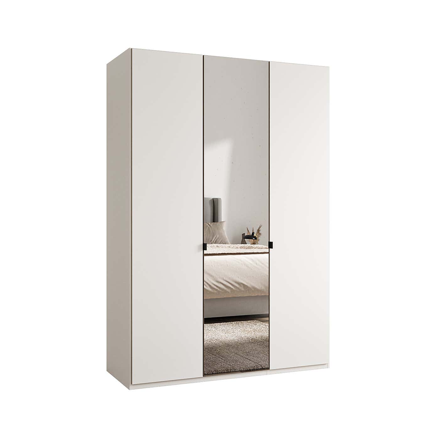 Wiemann Kahla 3 Door Mirrored Wardrobe